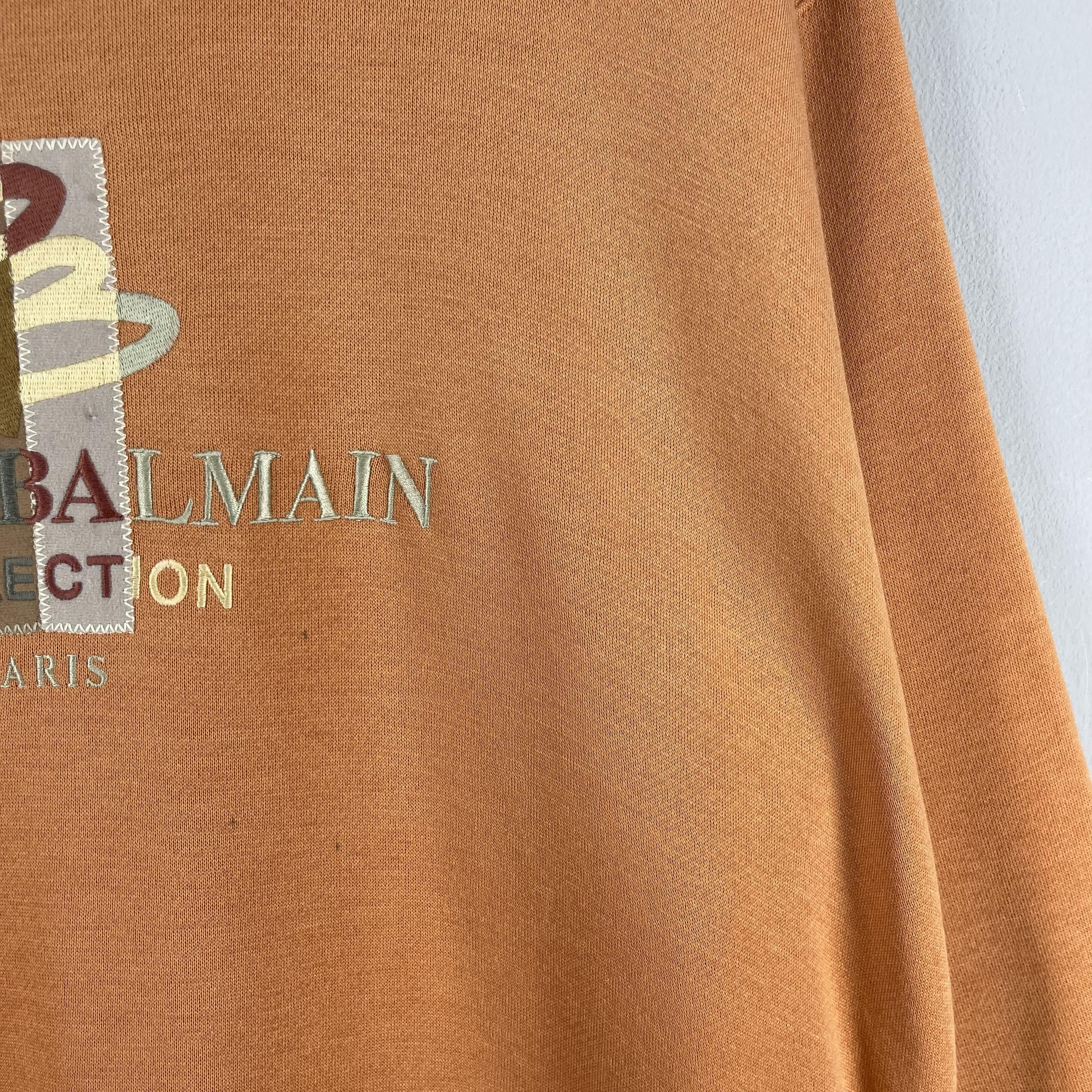Pierre Balmain Vintage PIERRE BALMAIN Embroidery Logo Sweatshirt Size US L / EU 52-54 / 3 - 4 Thumbnail