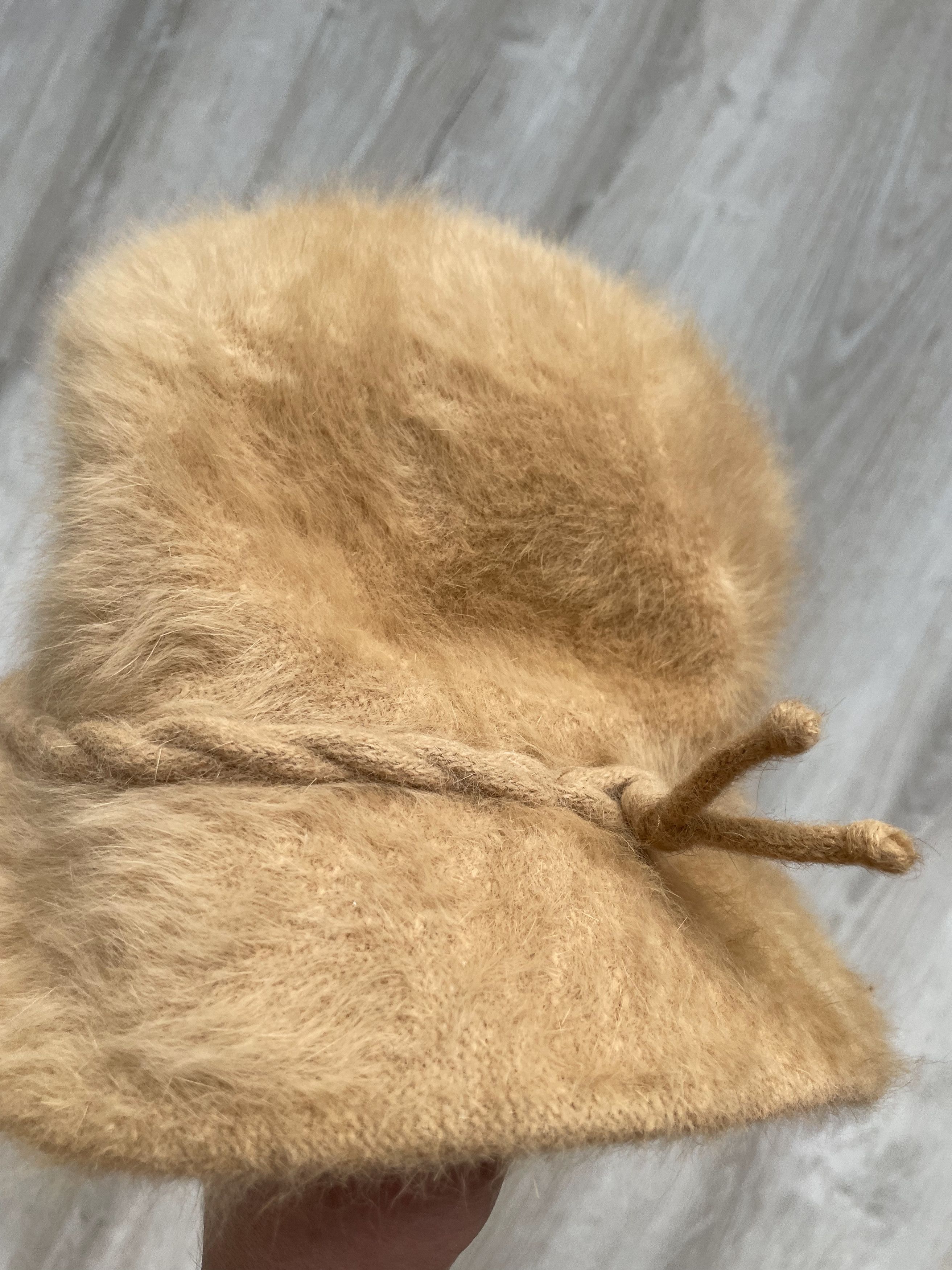 Other Vintage Y2K Fuzzy Hat Size ONE SIZE - 3 Thumbnail