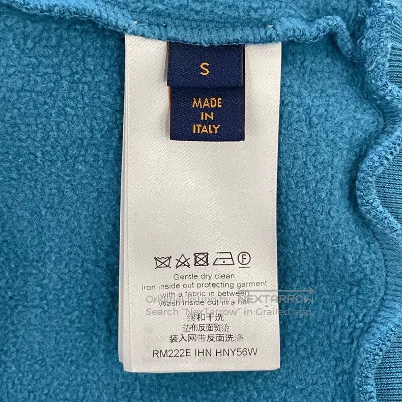 Louis Vuitton Louis Vuitton Blue Hoodie Size US S / EU 44-46 / 1 - 6 Thumbnail