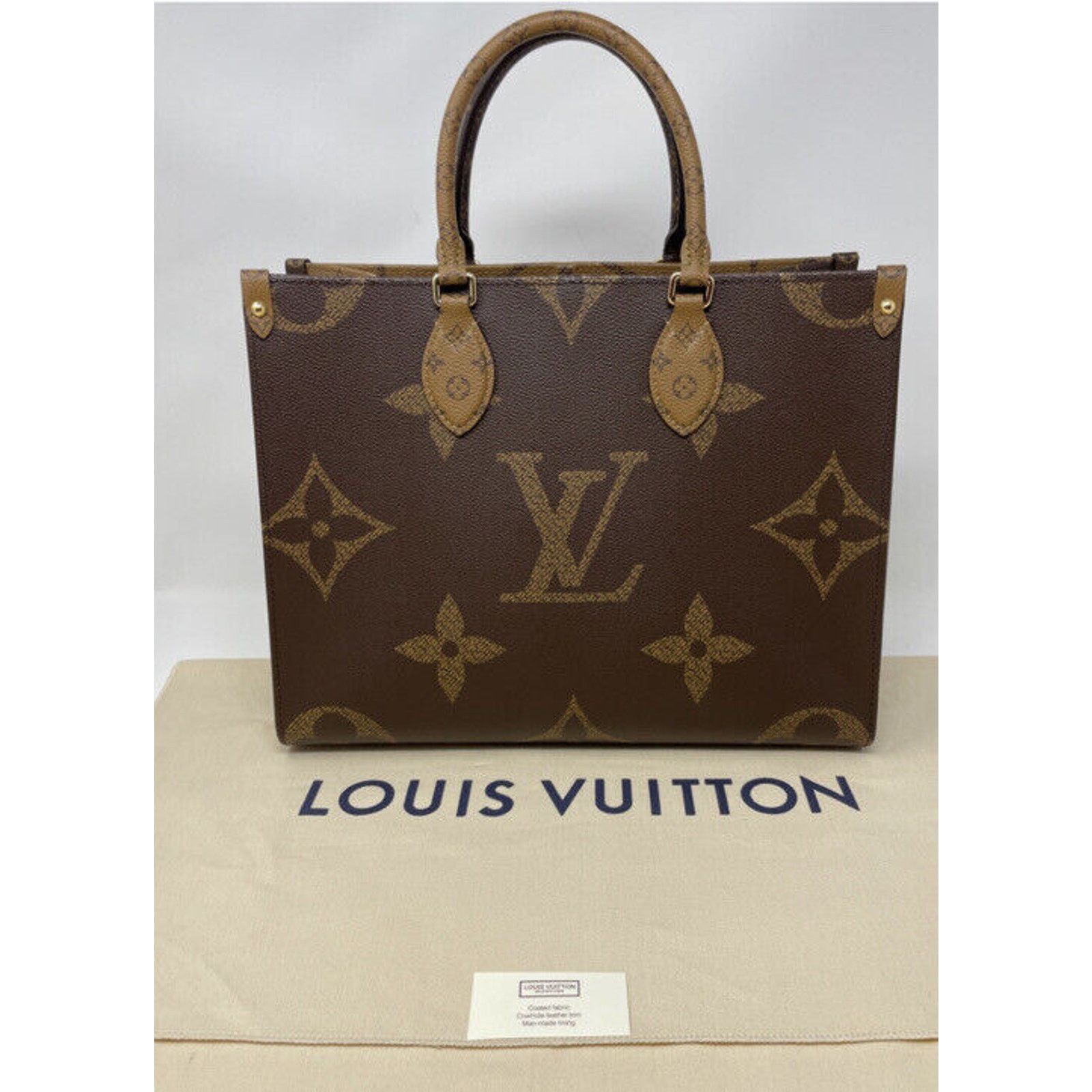 Louis Vuitton ONTHEGO MM Monogram Reverse Bag
