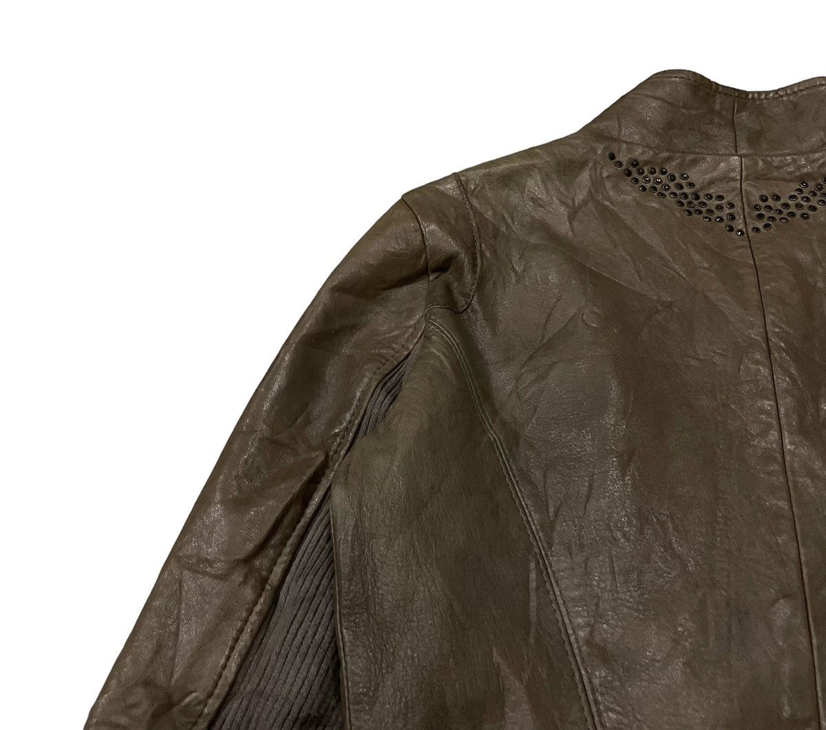 Zadig & Voltaire Vintage Zadig & Voltaire Lukas Lamb Leather Jacket Size XS / US 0-2 / IT 36-38 - 13 Thumbnail