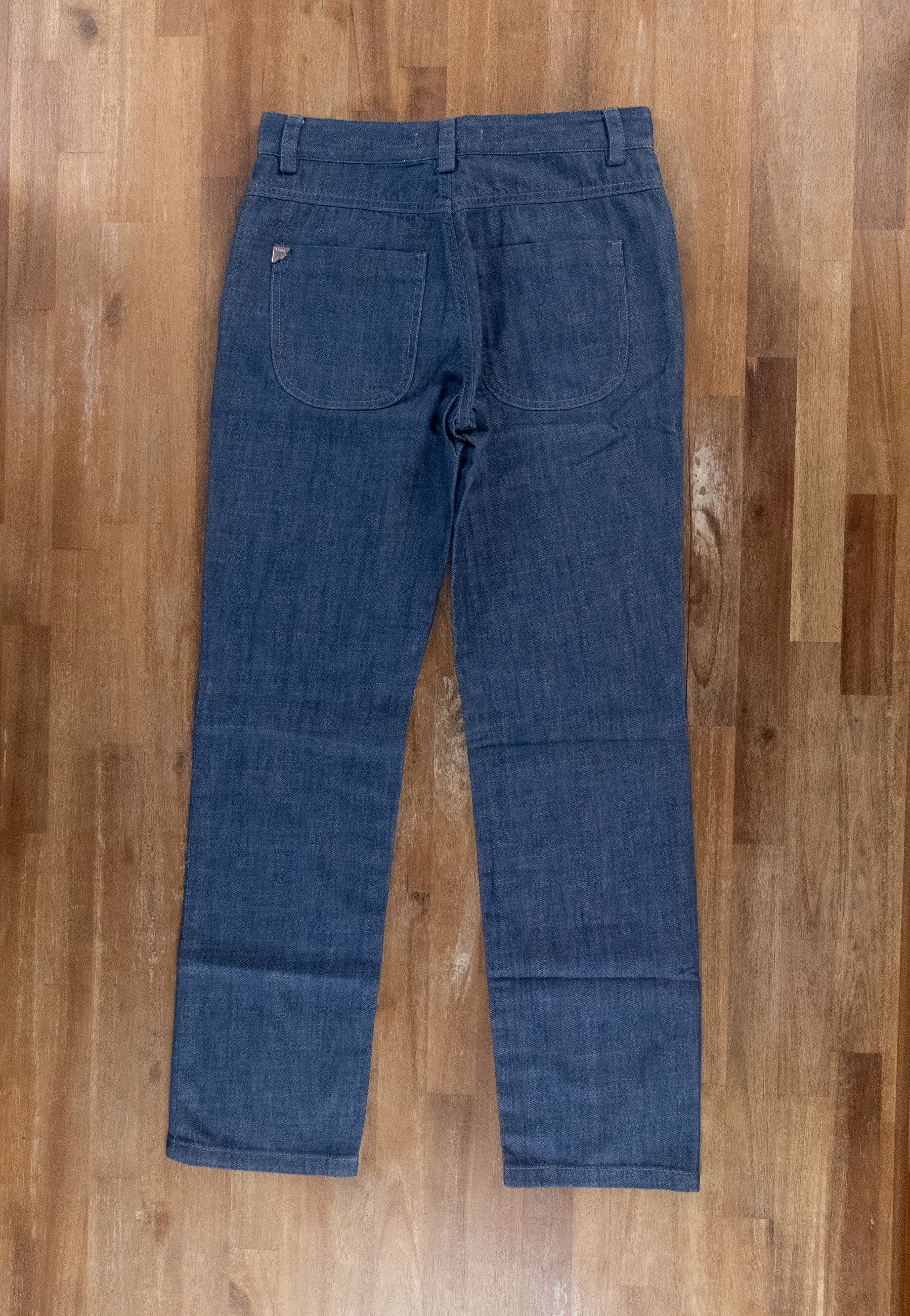 Chloe CHLOE Paris vintage straight leg blue jeans 28 inch waist Size 28" / US 6 / IT 42 - 7 Thumbnail