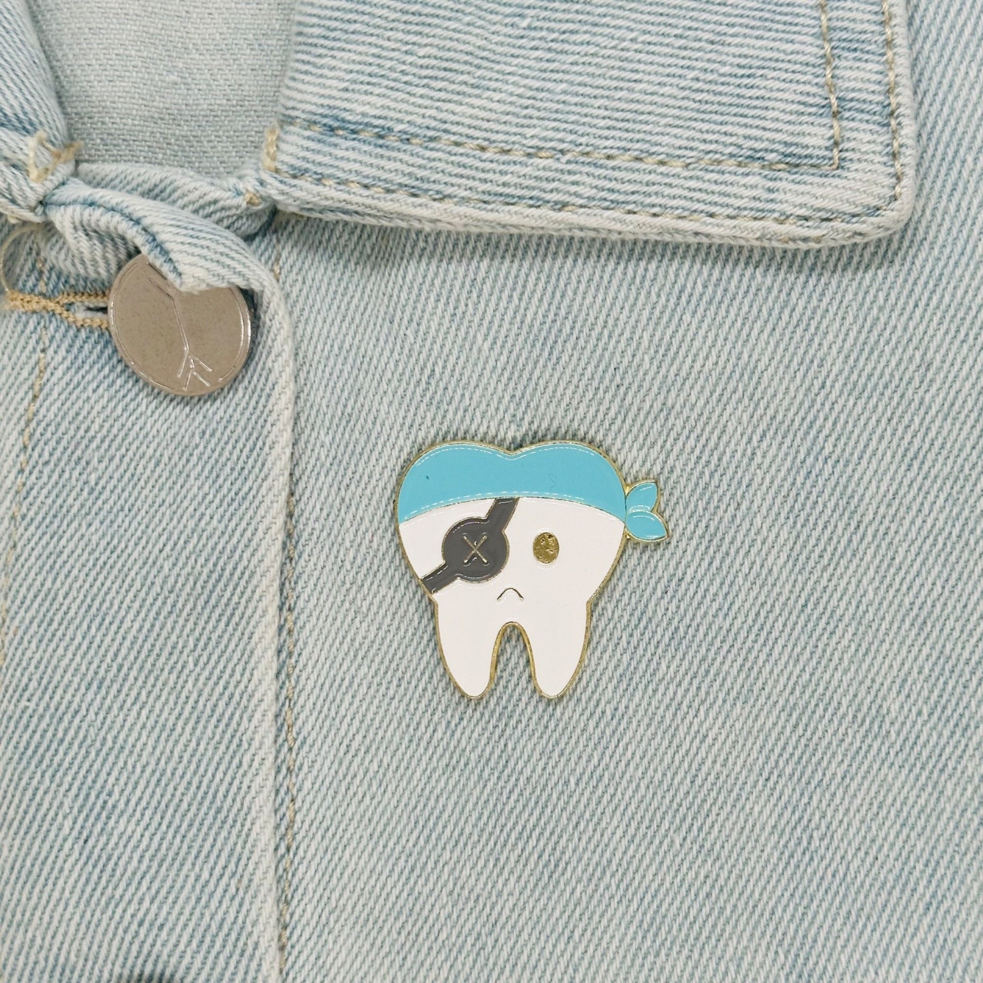Other Oral Health Enamel Pins Lapel Badges Tooth Brooches Jewelry Size ONE SIZE - 1 Thumbnail