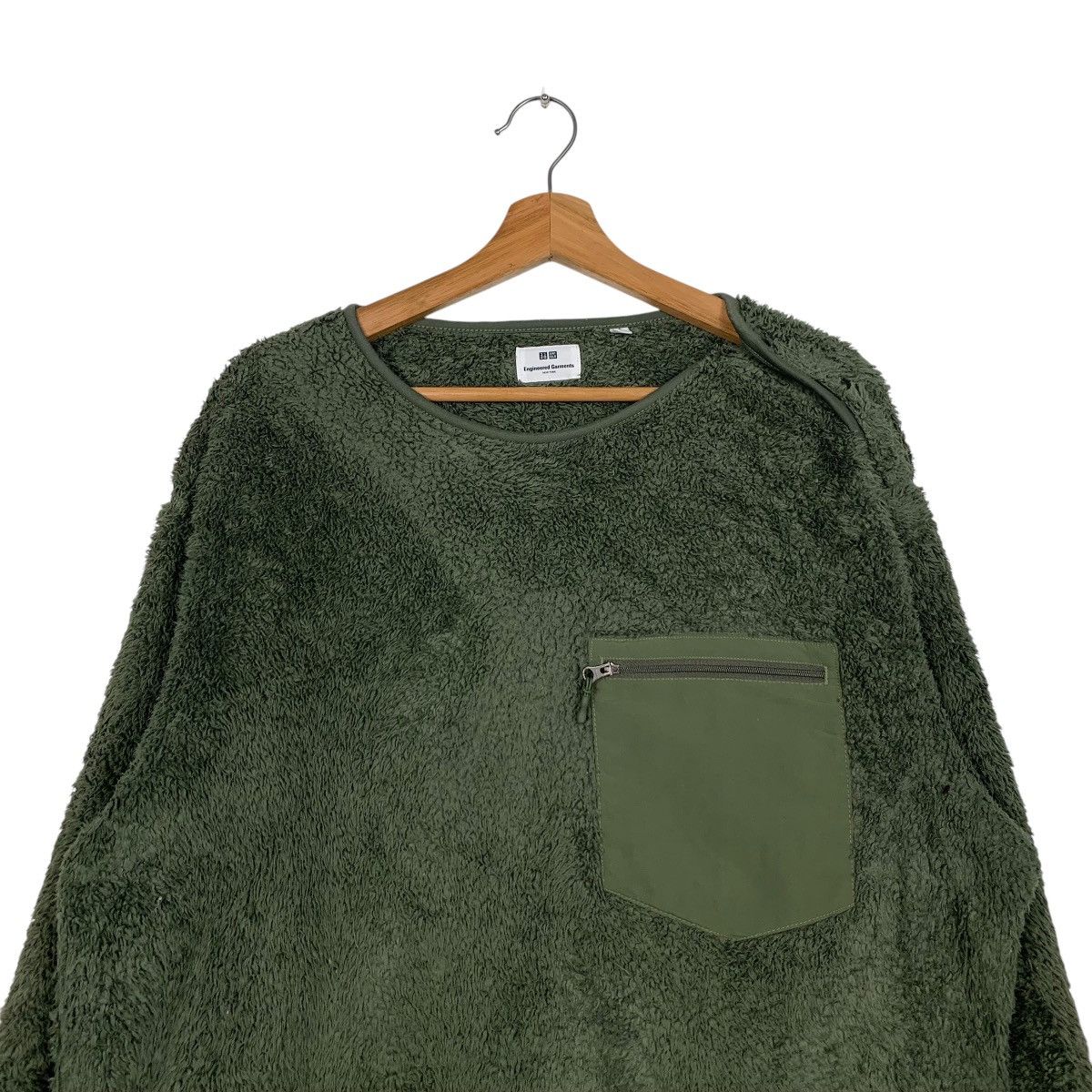 Engineered Garments × Uniqlo UNIQLO X ENGINEERED GARMENTS Pullover Fleece #1589-C71 Size US XL / EU 56 / 4 - 2 Thumbnail