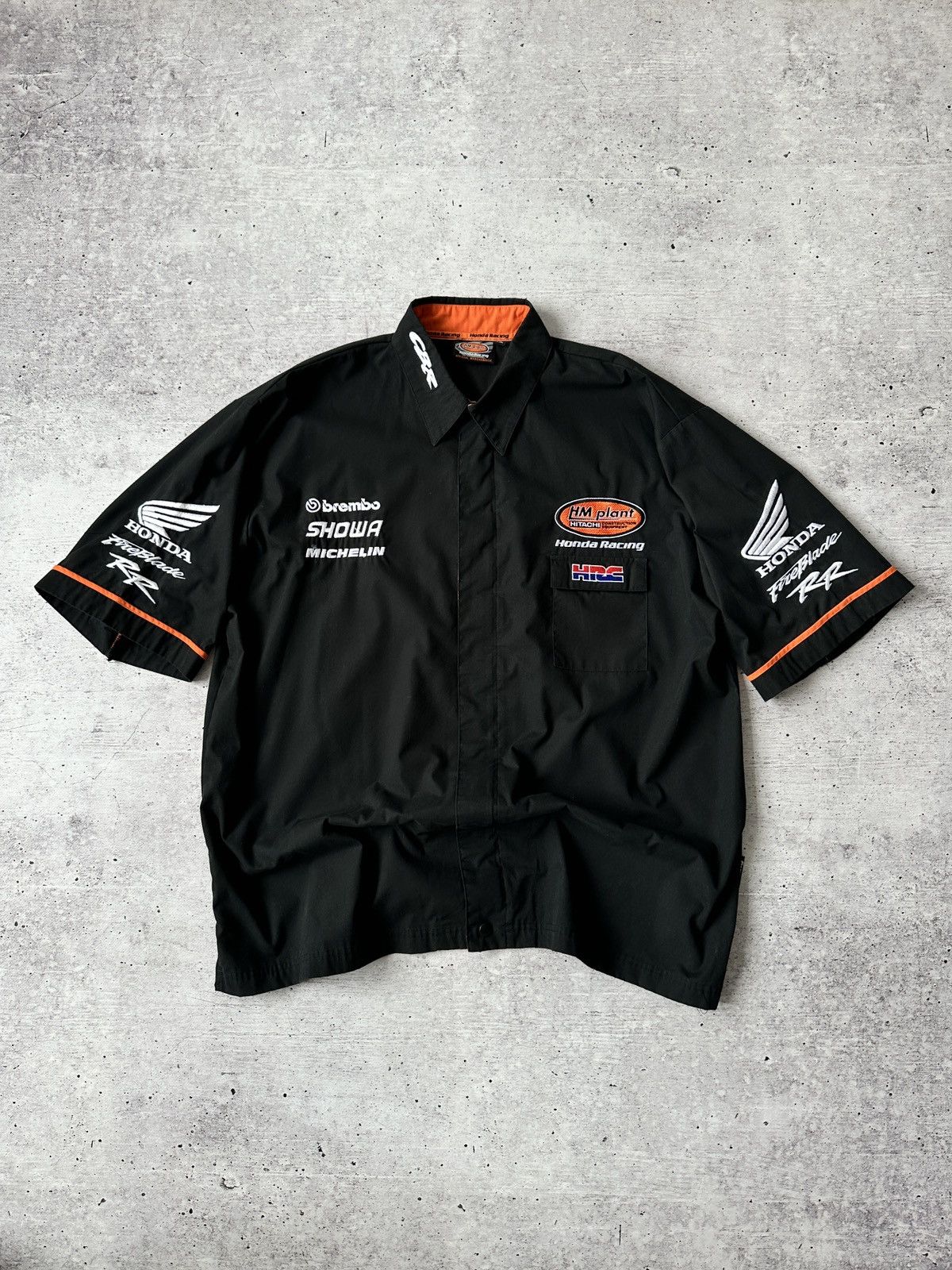 Honda Vintage Honda Racing Shirt HRC Moto GP Size US XXL / EU 58 / 5 - 2 Thumbnail
