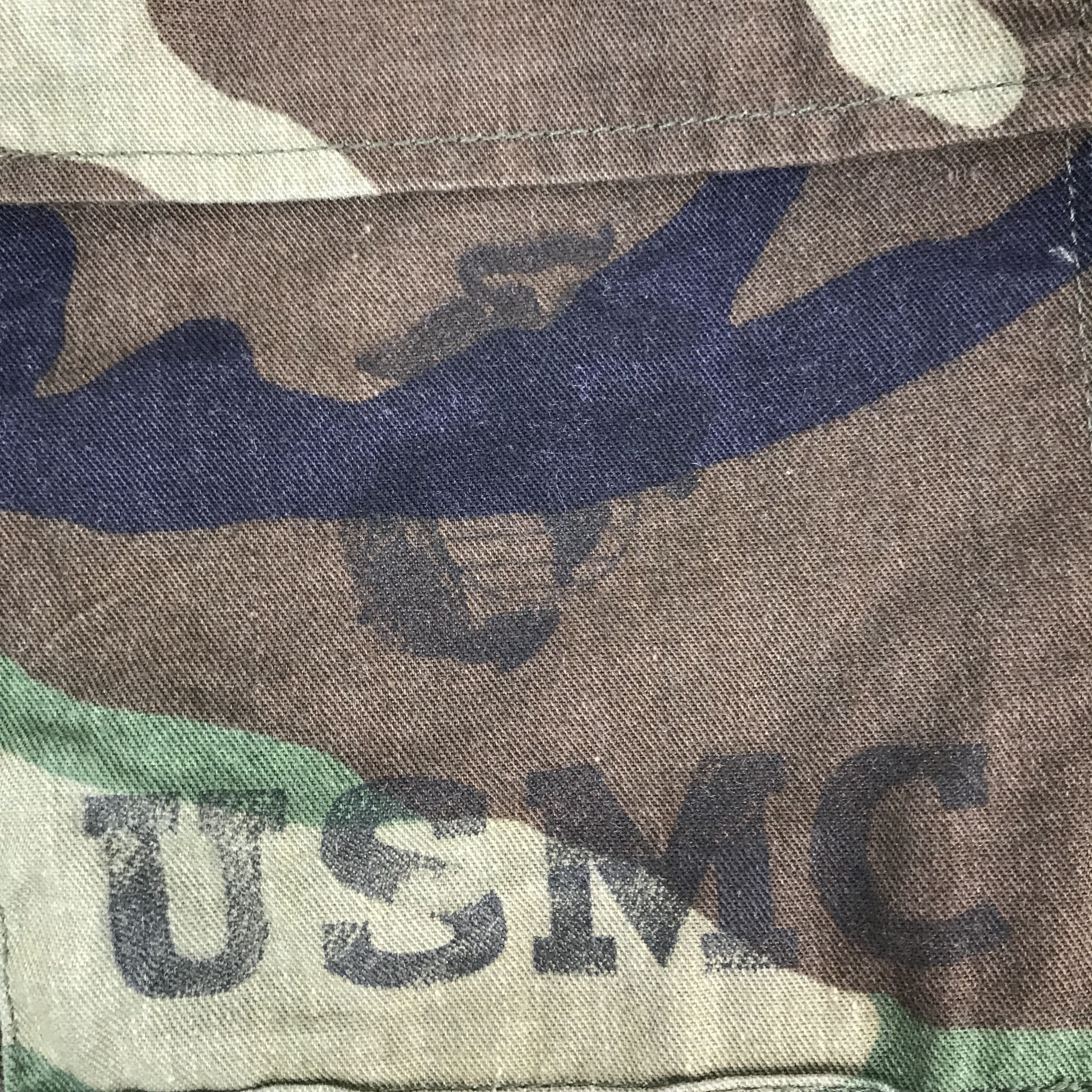 Other Vintage USMC Us Army Camo Cropped Style Jacket Size US L / EU 52-54 / 3 - 12 Thumbnail