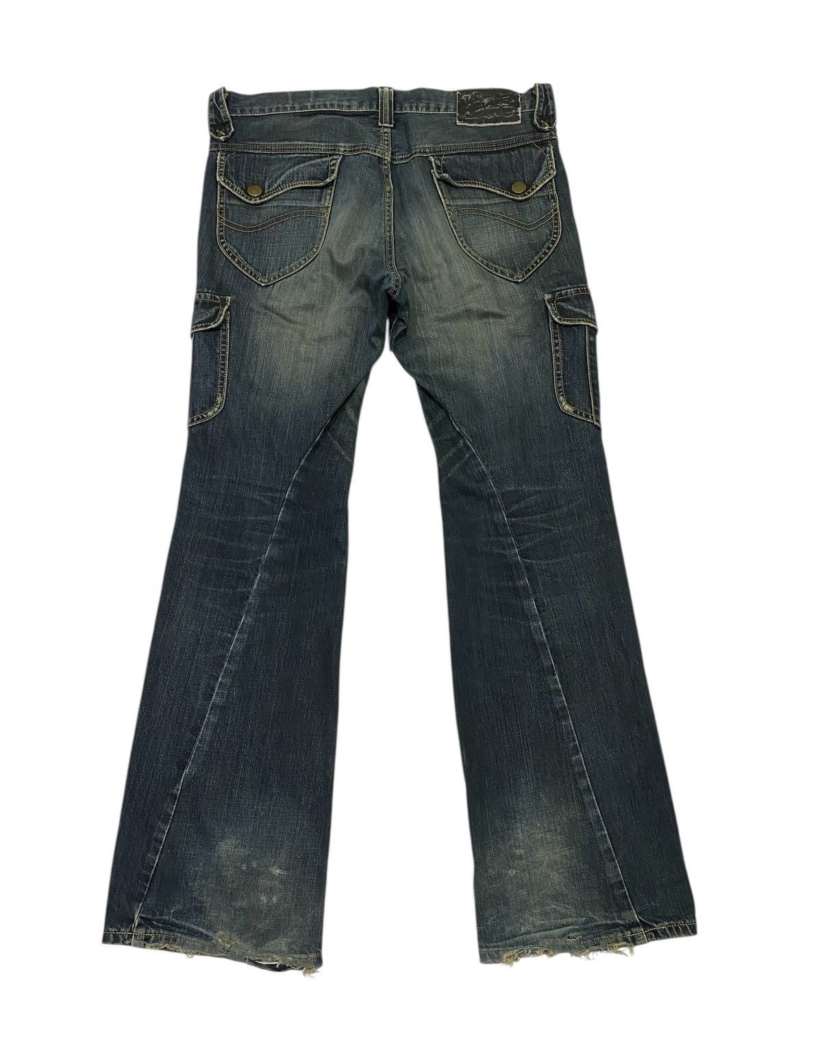Lee Vintage Lee flare spinal twist jeans Size US 35 - 2 Thumbnail