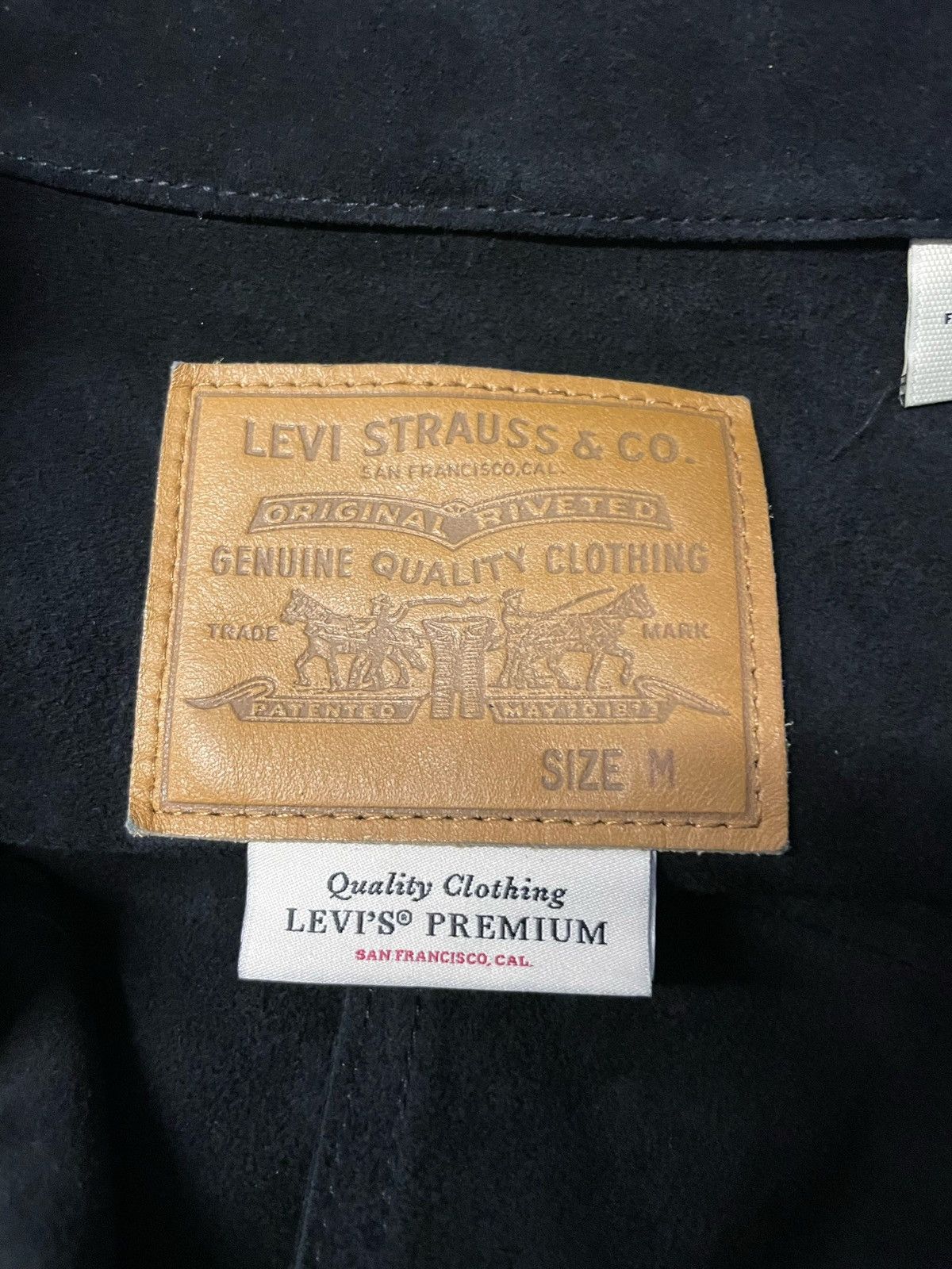 Levi's Levi’s x Journal Standard TYPE I Leather Trucker Jacket Size US M / EU 48-50 / 2 - 9 Thumbnail