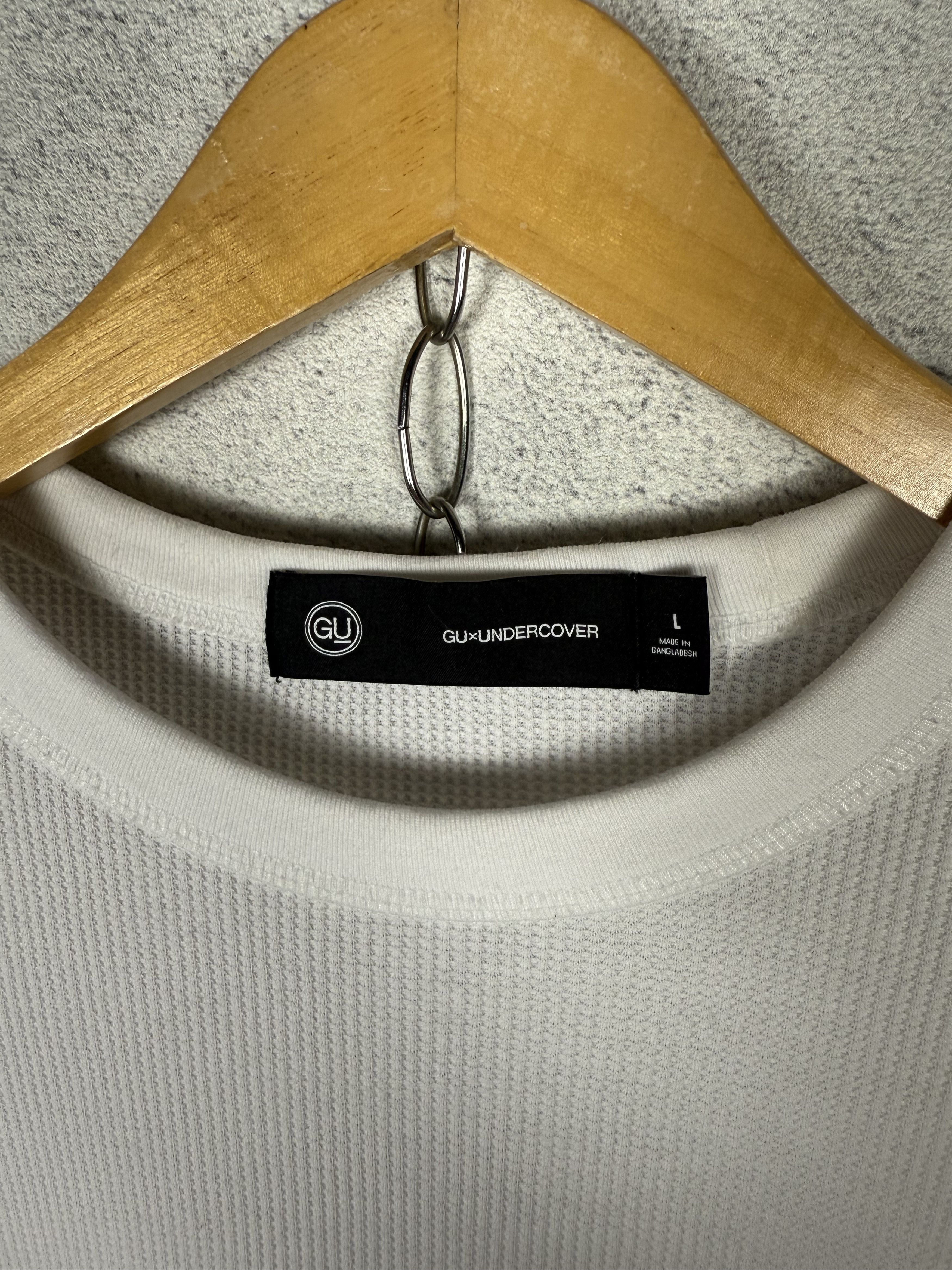 Undercover GU x Undercover Oversized Thermal Waffle Tshirt Size US L / EU 52-54 / 3 - 8 Thumbnail