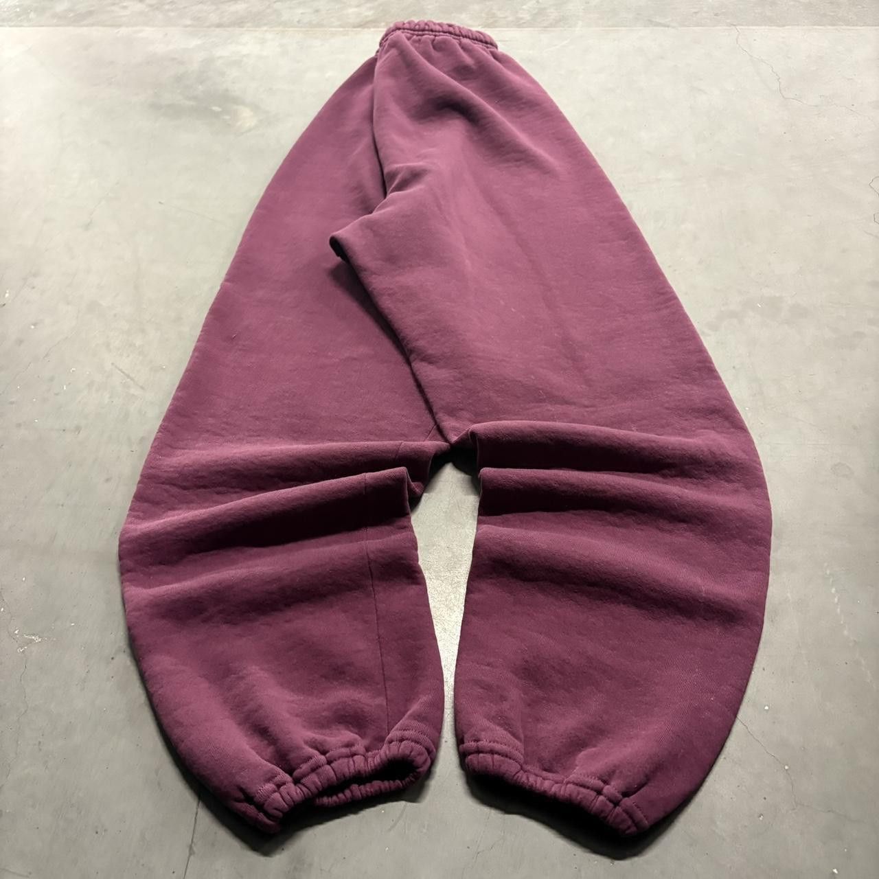 Russell Athletic Crazy Vintage Y2K 2000s Baggy Russell Athletic red Burgundy Loungewear Grunge Sweatpants! Size US 34 / EU 50 - 5 Thumbnail