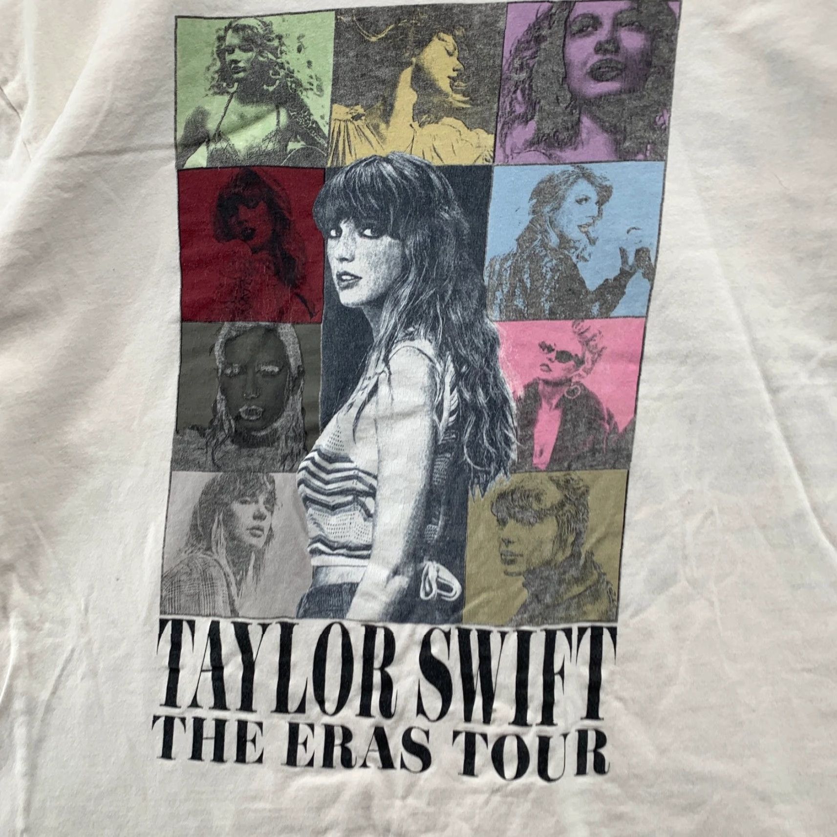 Vintage Taylor Swift Eras Tour T Shirt Mens Large White Official Concert Merchandise Size US L / EU 52-54 / 3 - 6 Thumbnail