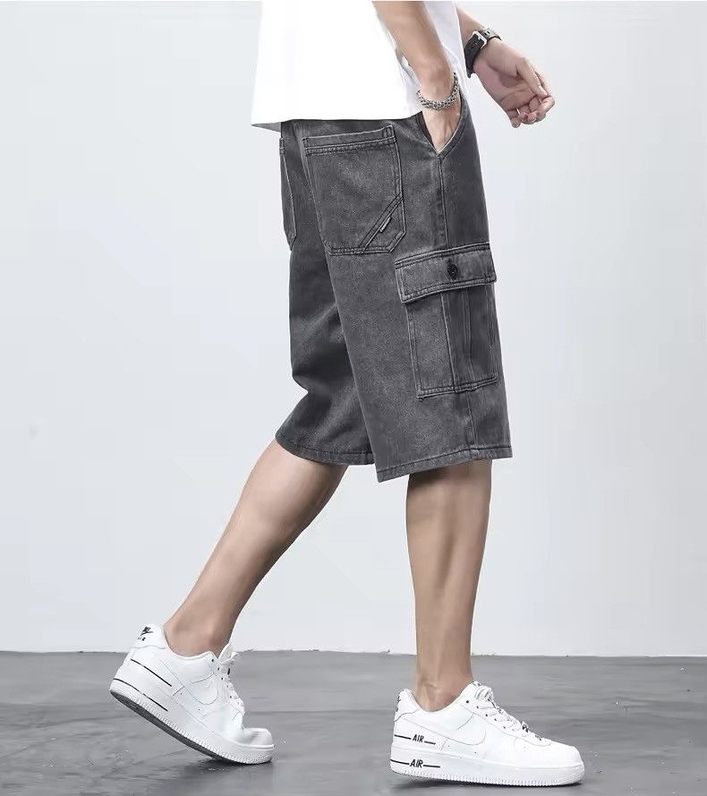 Japanese Brand × Vintage Denim Shorts for Men's Size US 31 - 2 Thumbnail