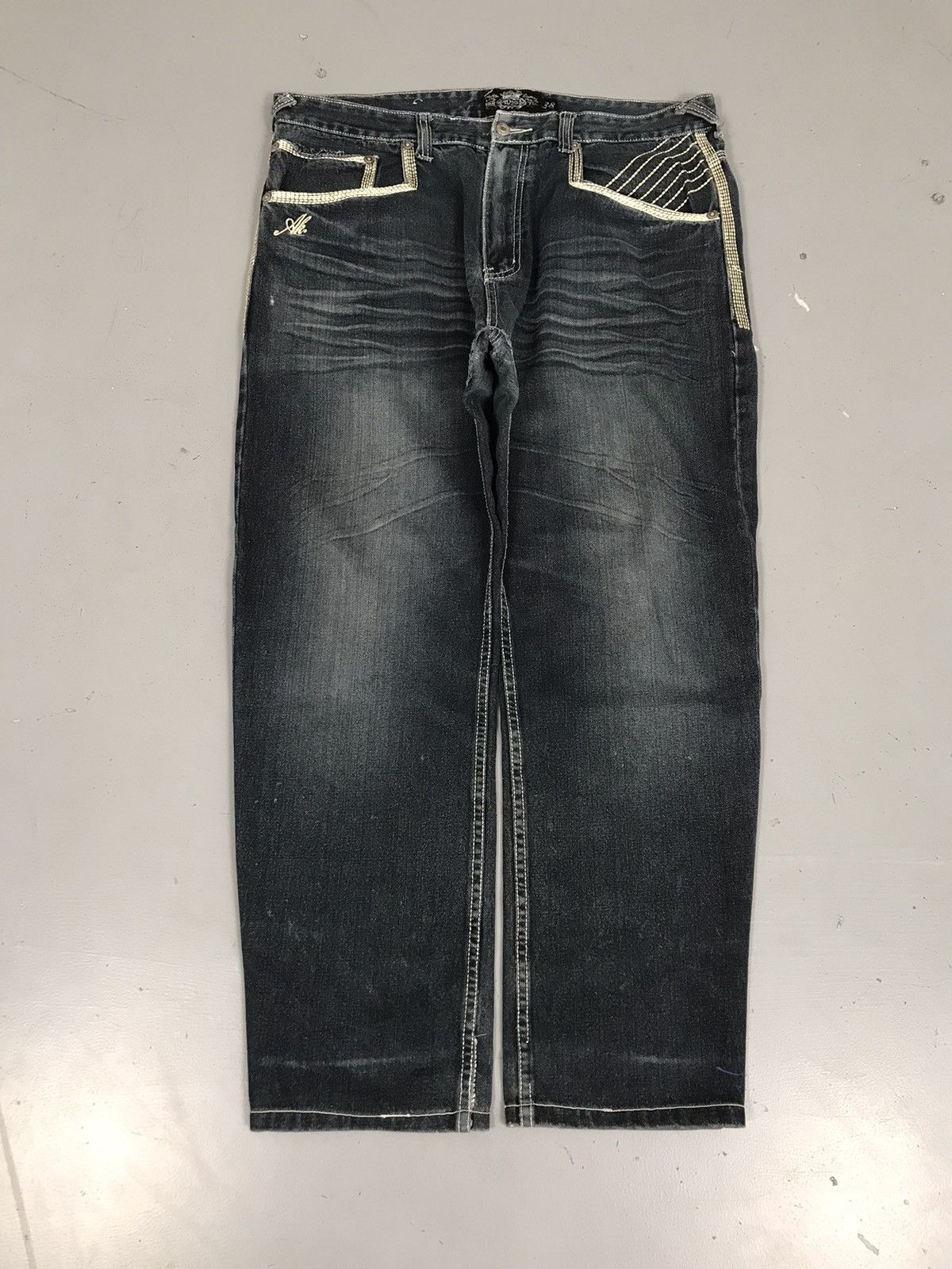 Vintage Vintage true fit denim Size US 38 / EU 54 - 3 Thumbnail