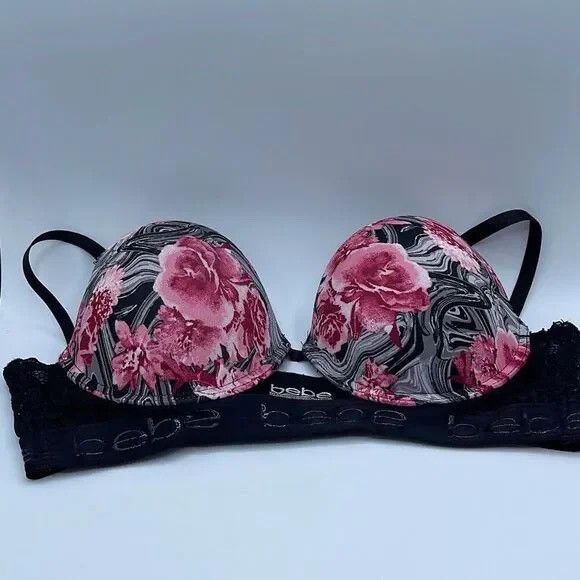 Other floral size 36C padded push up bra. Size ONE SIZE - 1 Thumbnail