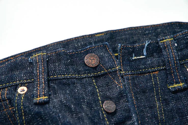 Samurai Jeans Samurai "Murakamo" 17oz Slim Straight Jeans [S710XX17oz-SLB] Size US 32 / EU 48 - 5 Thumbnail