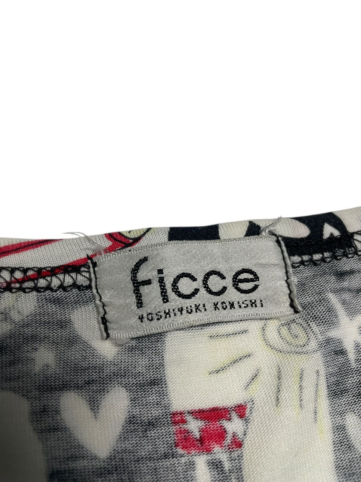 Yoshiyuki Konishi 1980’s Ficce - All Over Print Pop Art Graphic TShirt Size US M / EU 48-50 / 2 - 10 Thumbnail