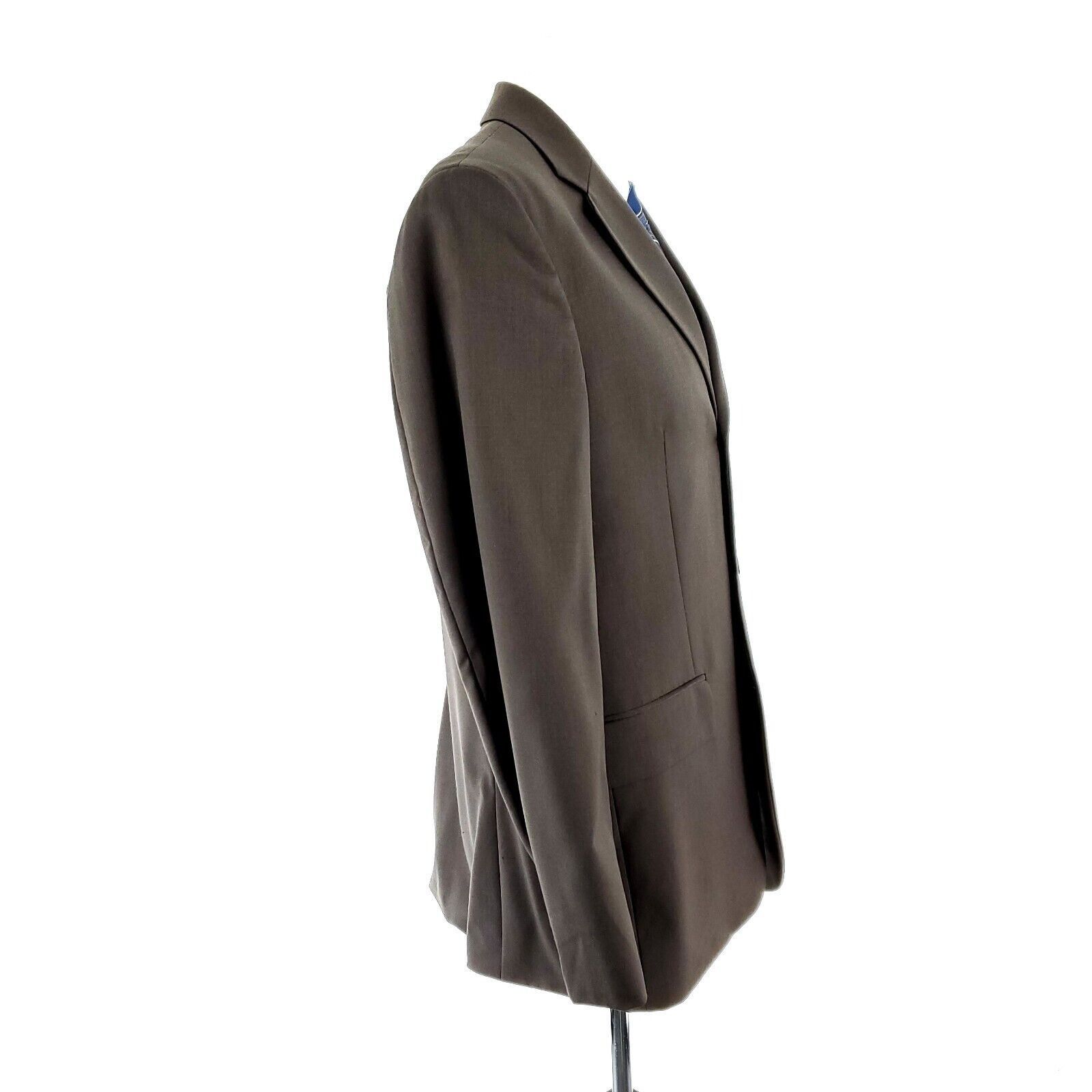 Banana Republic Banana Republic Wool 3 Button Blazer 38R Beige Green Size 38R - 7 Thumbnail