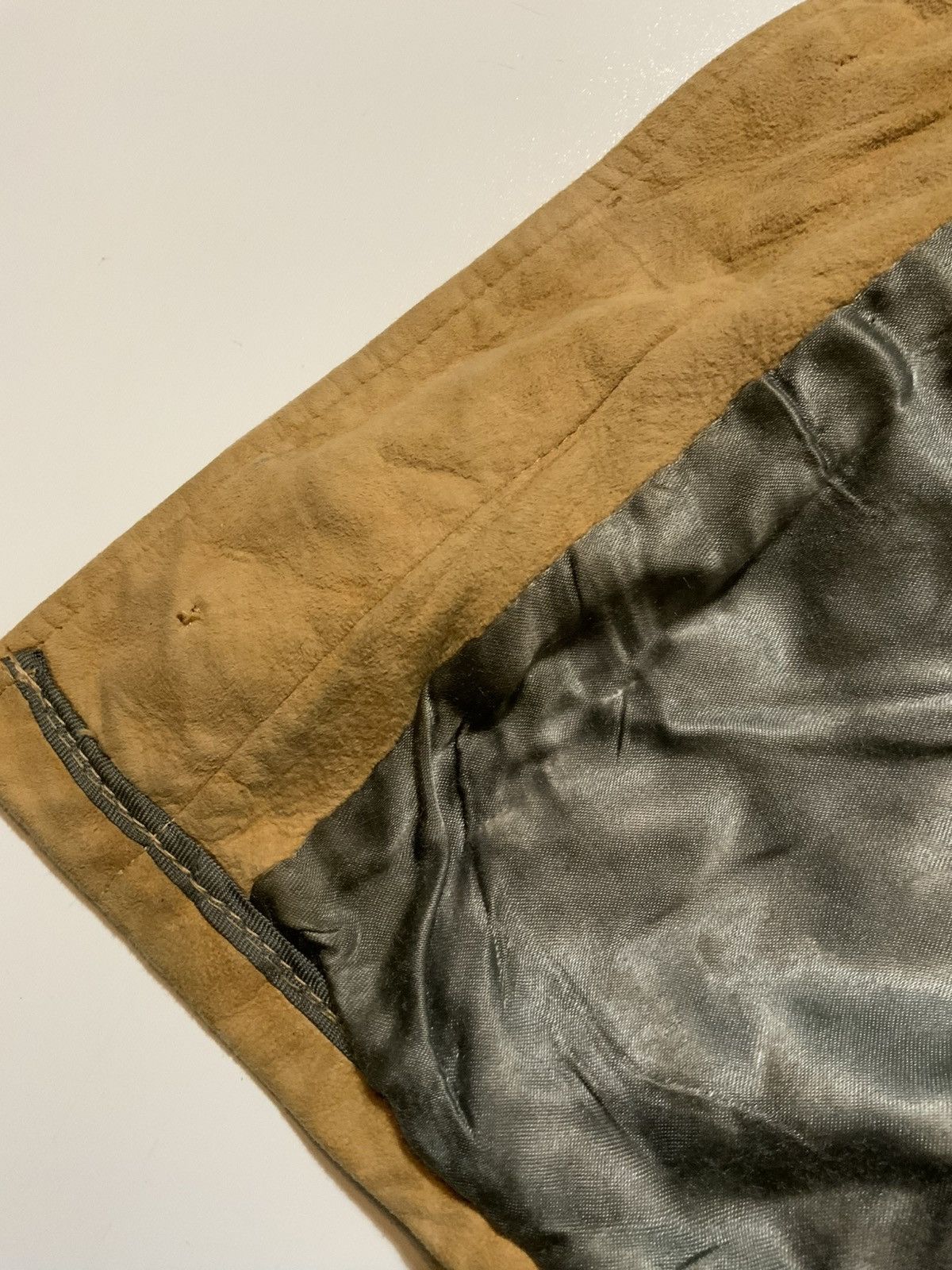 Vintage Vintage 50s 60s Kurland Star Dupont Suede Leather Jacket Size US M / EU 48-50 / 2 - 12 Thumbnail