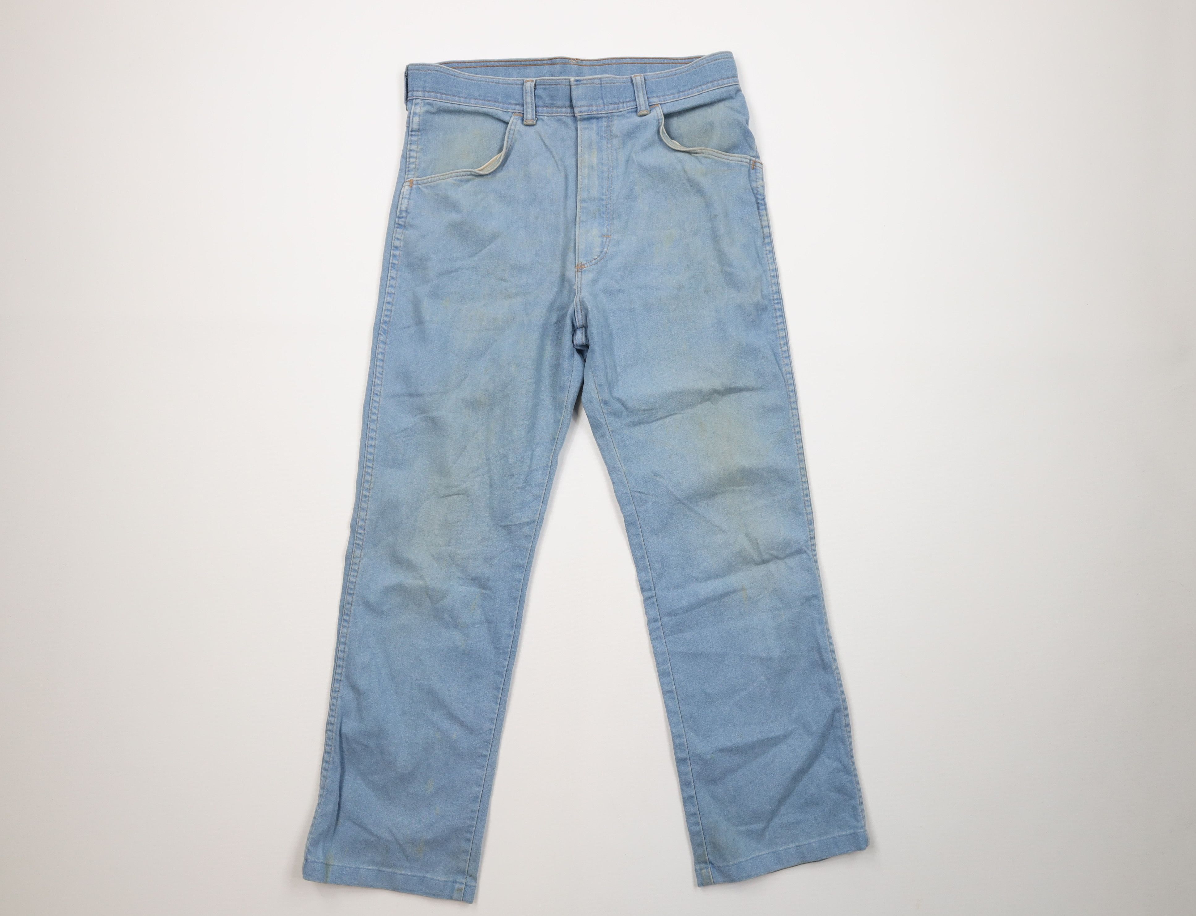 Wrangler Vintage 80s 90s Wrangler Straight Leg Denim Jeans USA Size US 32 / EU 48 - 1 Thumbnail
