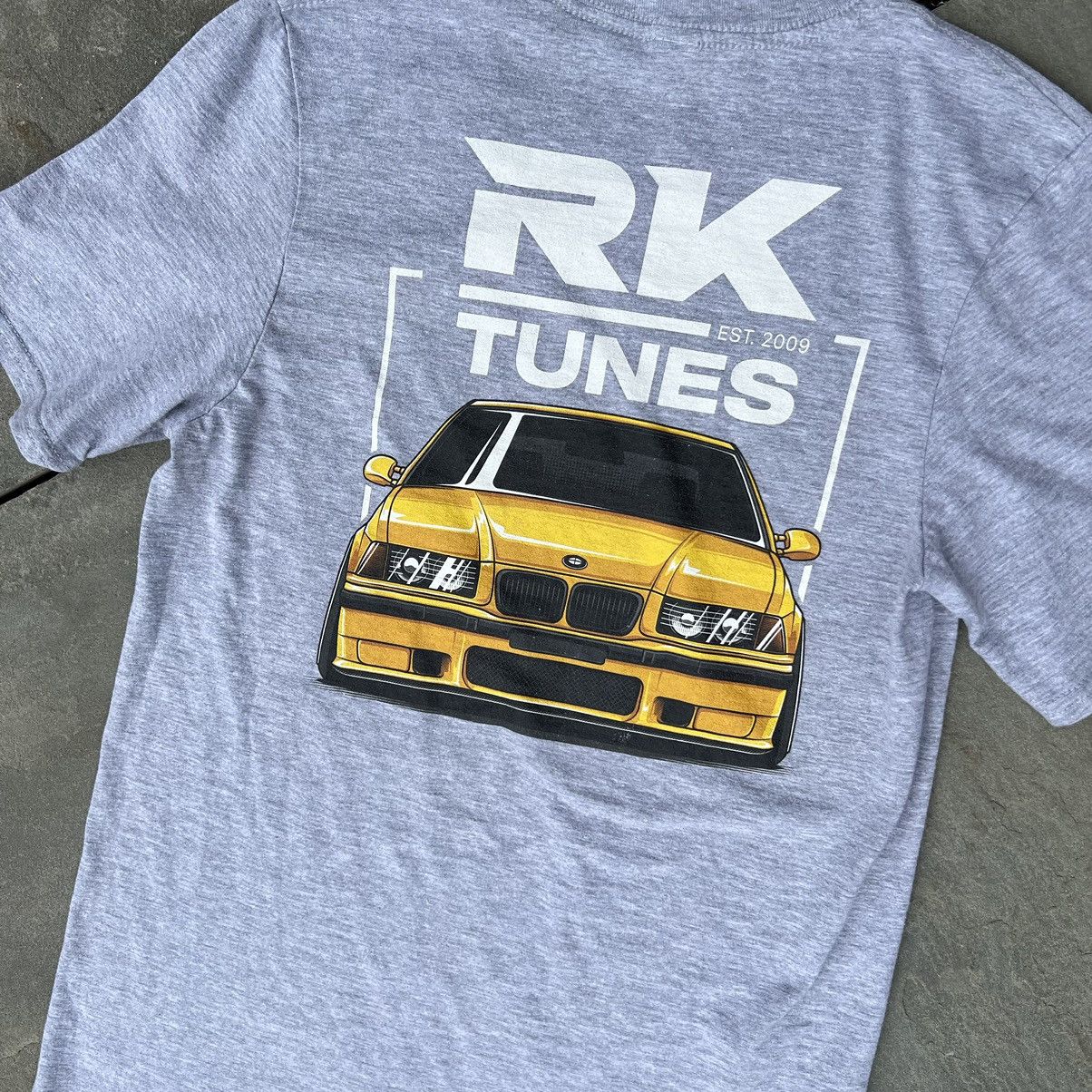 Gildan BMW Yellow E36 M3 RK Tunes T-shirt Size US S / EU 44-46 / 1 - 5 Thumbnail