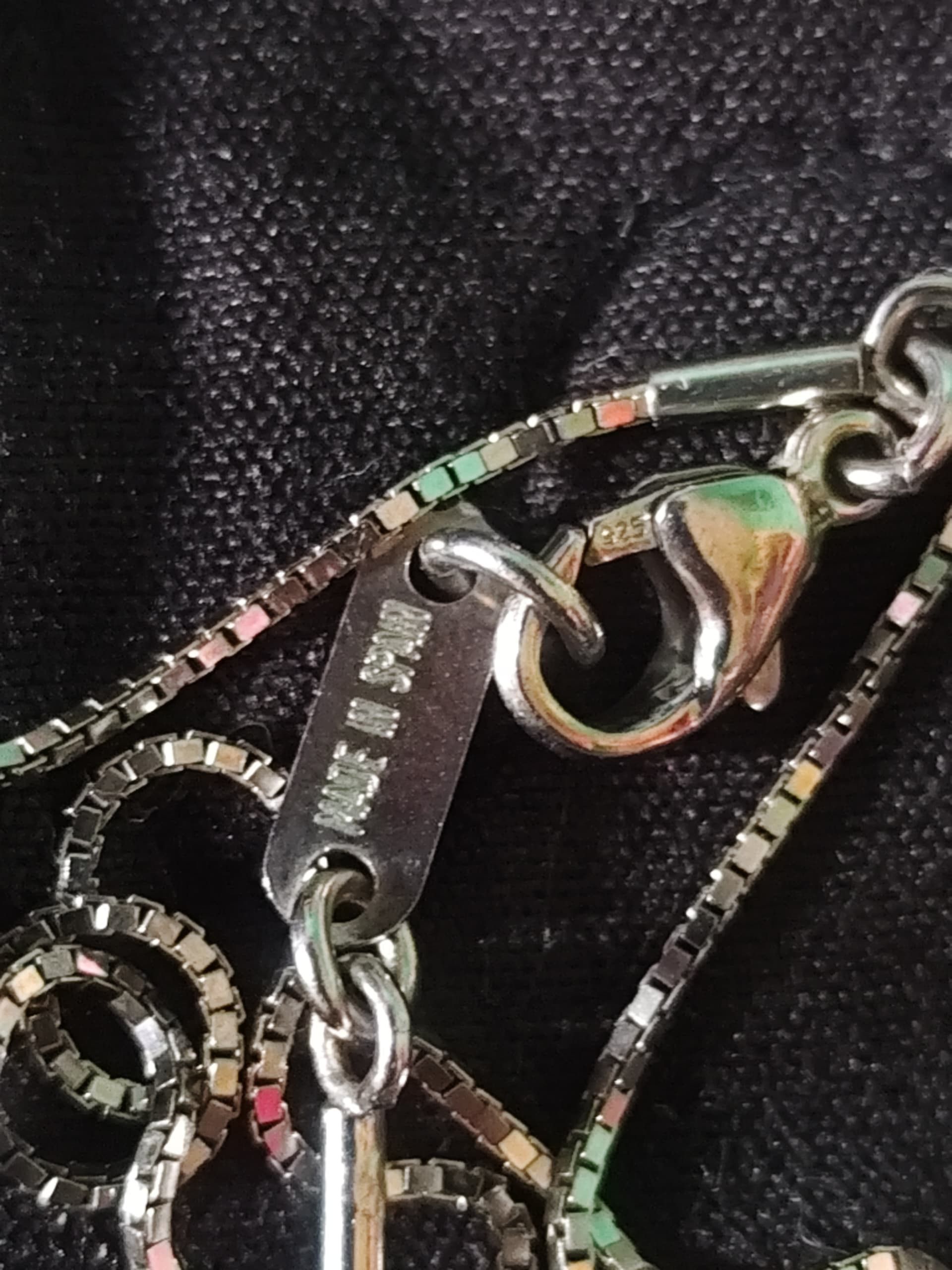 Loewe Silver 925 loewe anagram pendant necklace Size ONE SIZE - 2 Thumbnail