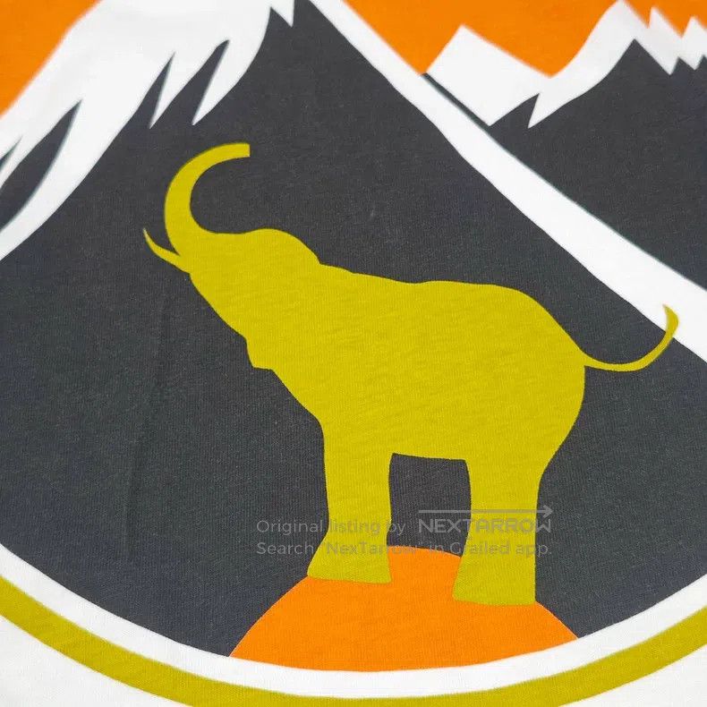 Loewe Loewe White Back Elephant Pattern Short Sleeve Size L / US 10 / IT 46 - 9 Thumbnail