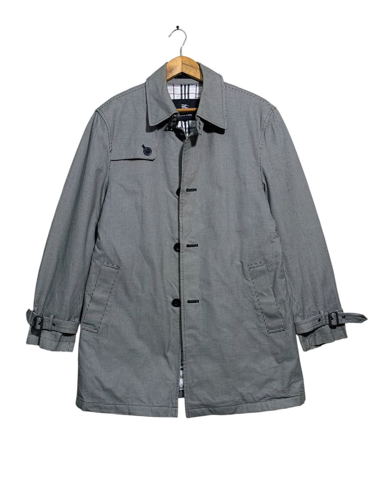 Burberry 🔥BURBERRY BLACK LABEL HOUNDSTOOTH COATS Size US M / EU 48-50 / 2 - 2 Thumbnail