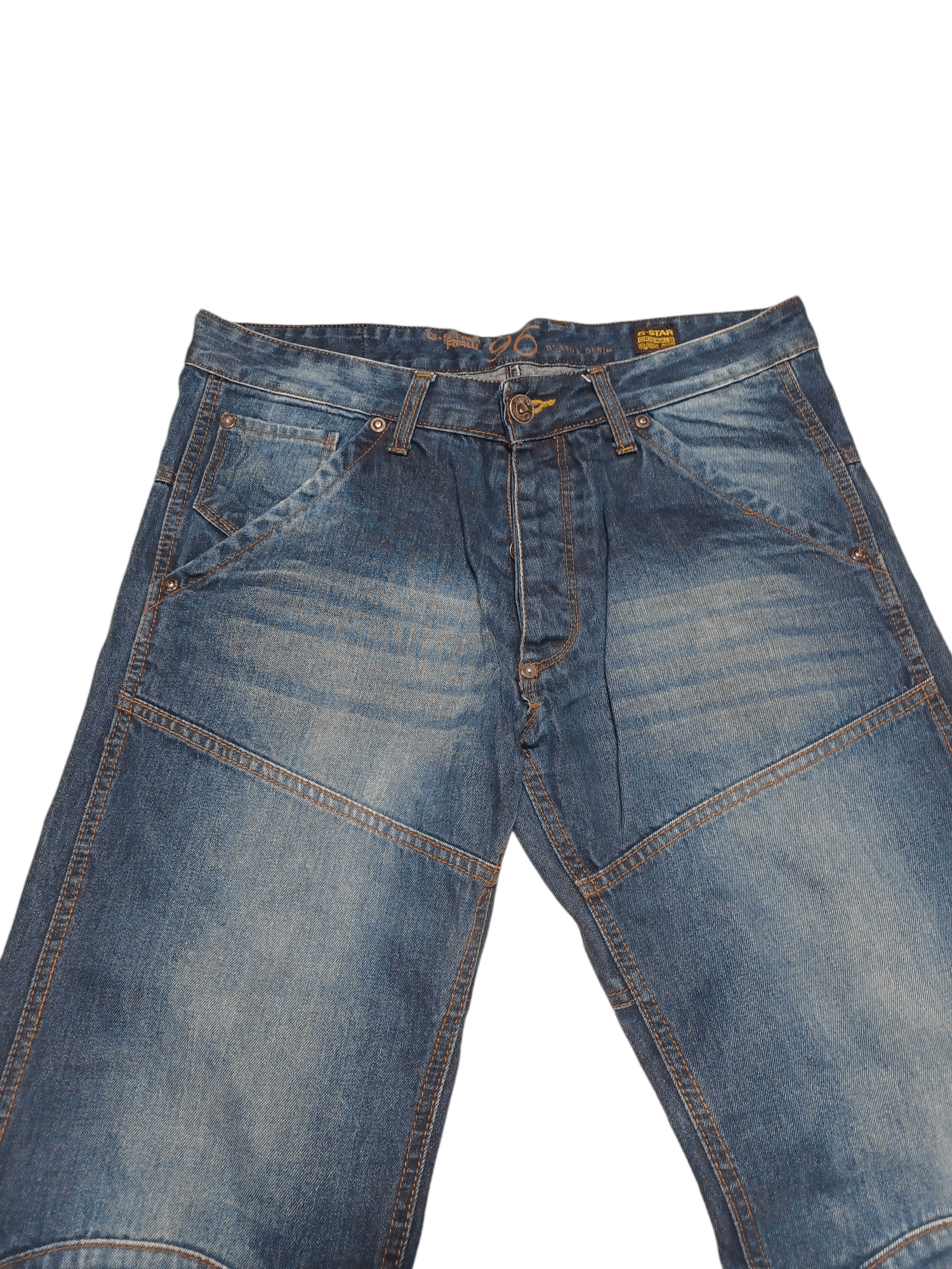 G-Star G STAR RAW 96 3301 VINTAGE W34 L32 JEANS DENIM Size US 34 / EU 50 - 4 Thumbnail