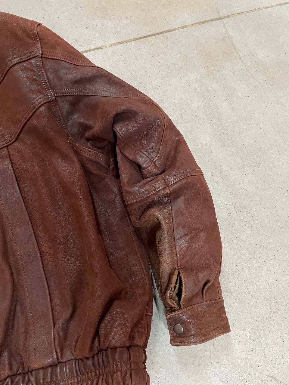 Vintage Vintage Leather Jacket Size US L / EU 52-54 / 3 - 8 Thumbnail