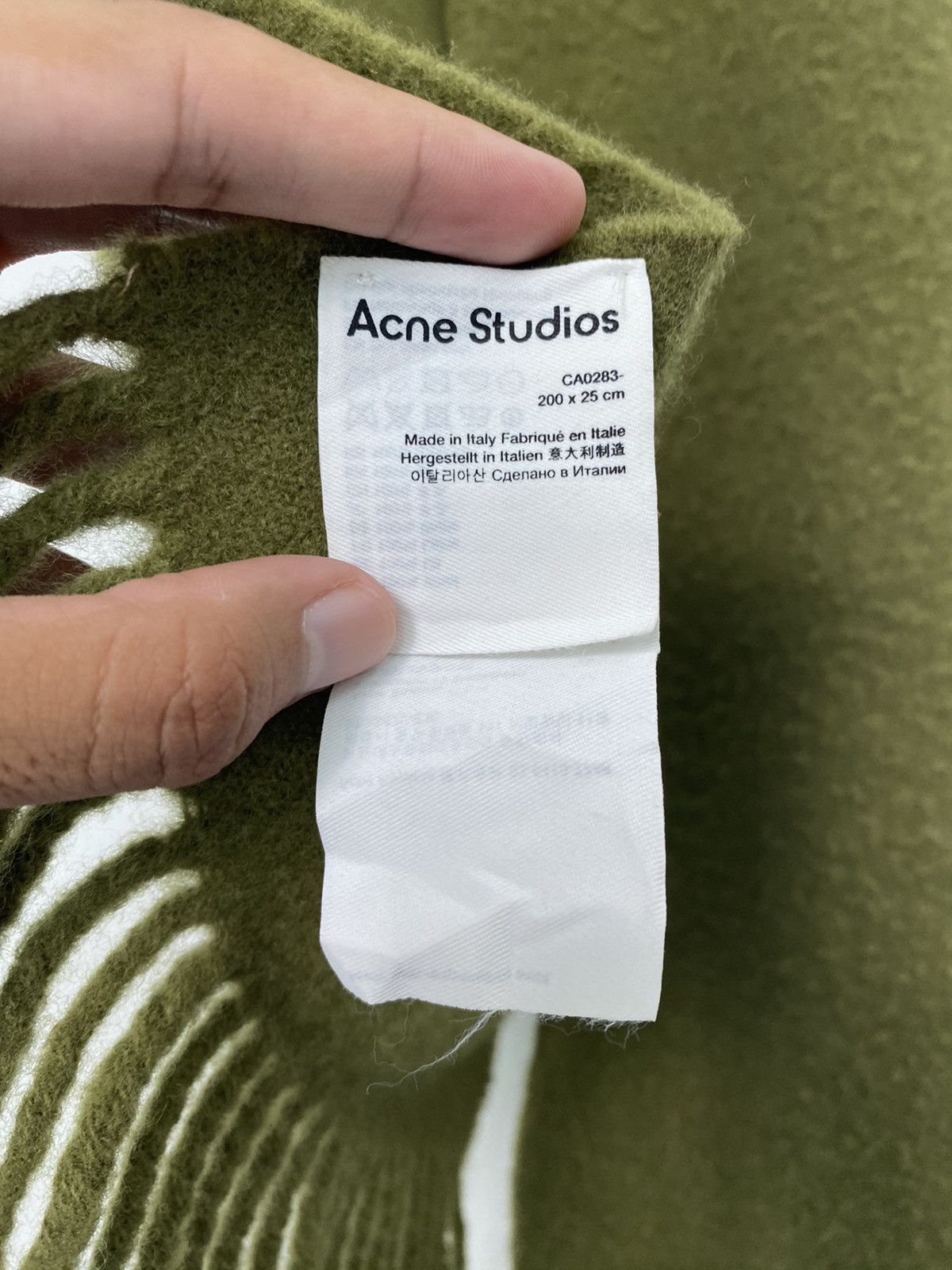Acne Studios Acne Studio Scarves Size ONE SIZE - 4 Thumbnail
