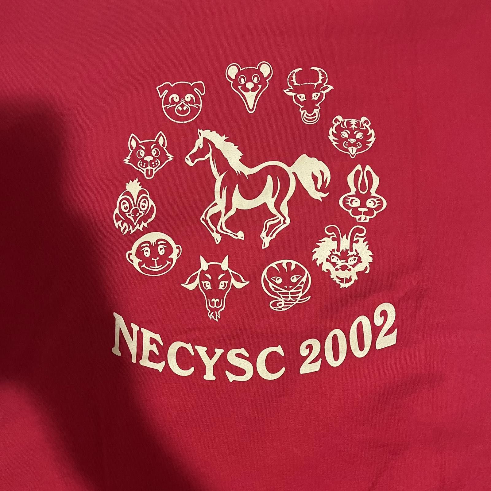 Anvil 2002 NECYSC Red Horse Tee – Size L Size US L / EU 52-54 / 3 - 5 Thumbnail