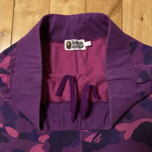 Bape BAPE Purple Camo sweat pants a bathing ape ★size L Size US 34 / EU 50 - 6 Thumbnail