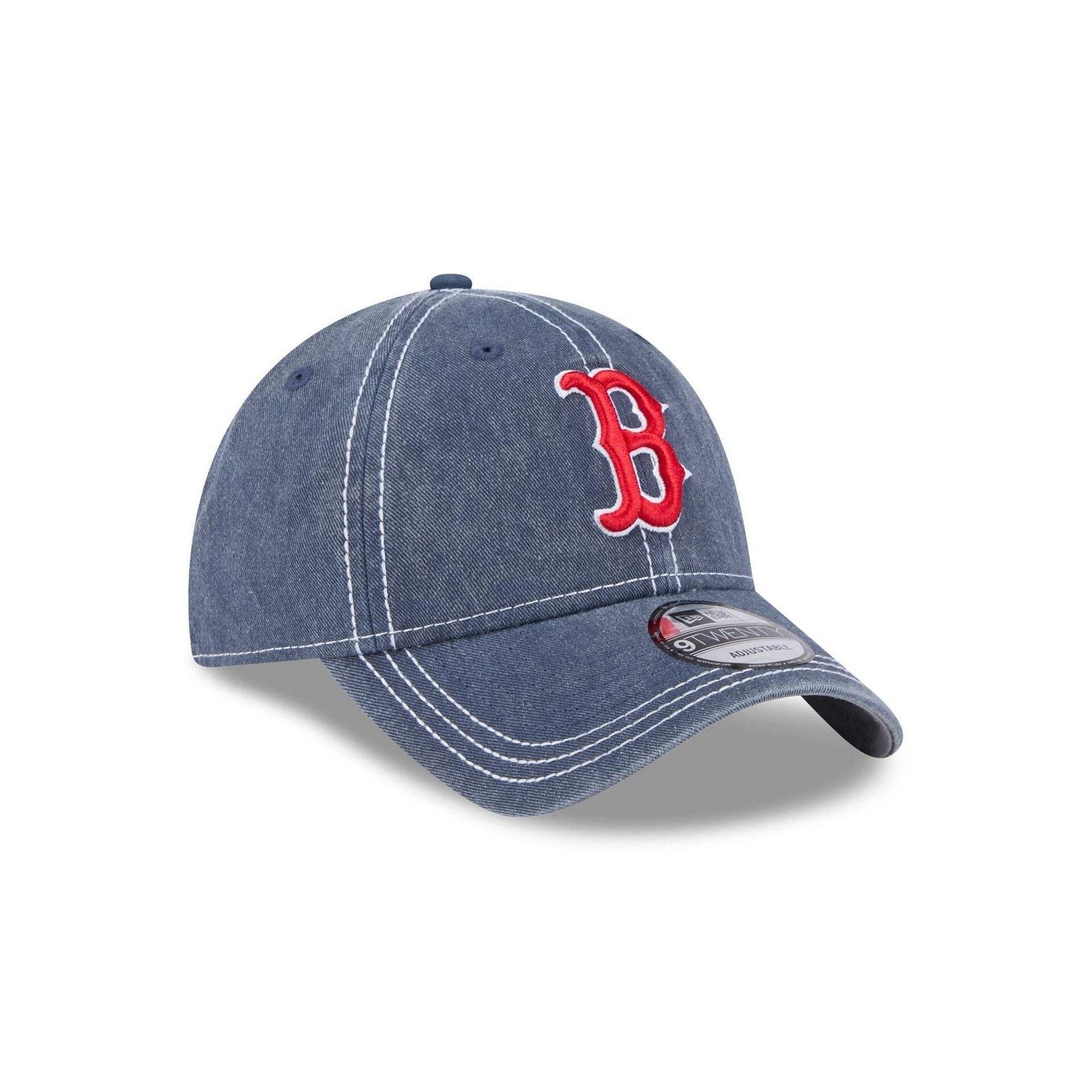 New Era New Era Boston Red Sox Washed Contrast 9TWENTY Adj Hat Size ONE SIZE - 3 Thumbnail