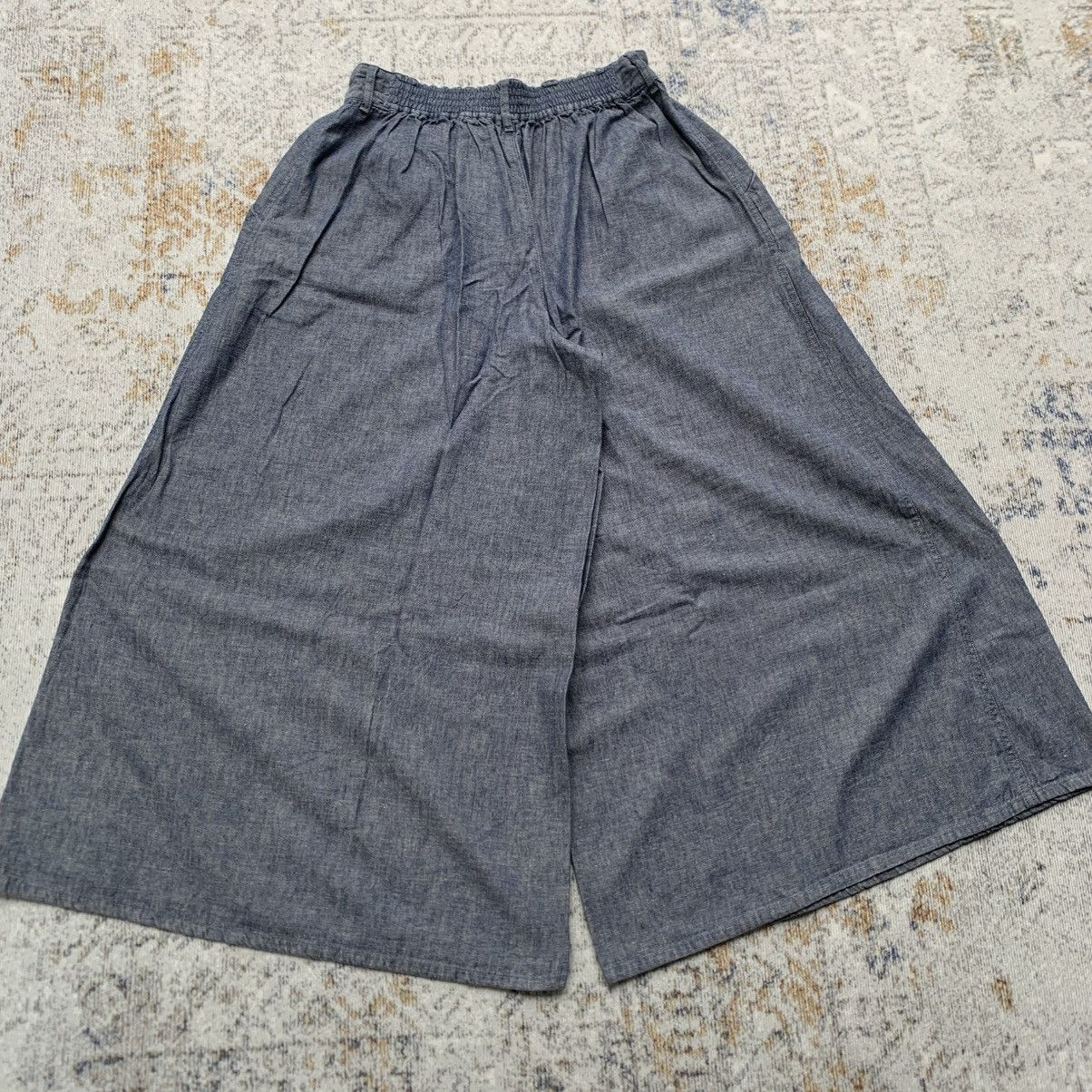 Japanese Brand × Vintage × Yohji Yamamoto Rare Vintage Shuca Japanese Brand Ultra Wide Pants Size US 30 / EU 46 - 6 Thumbnail