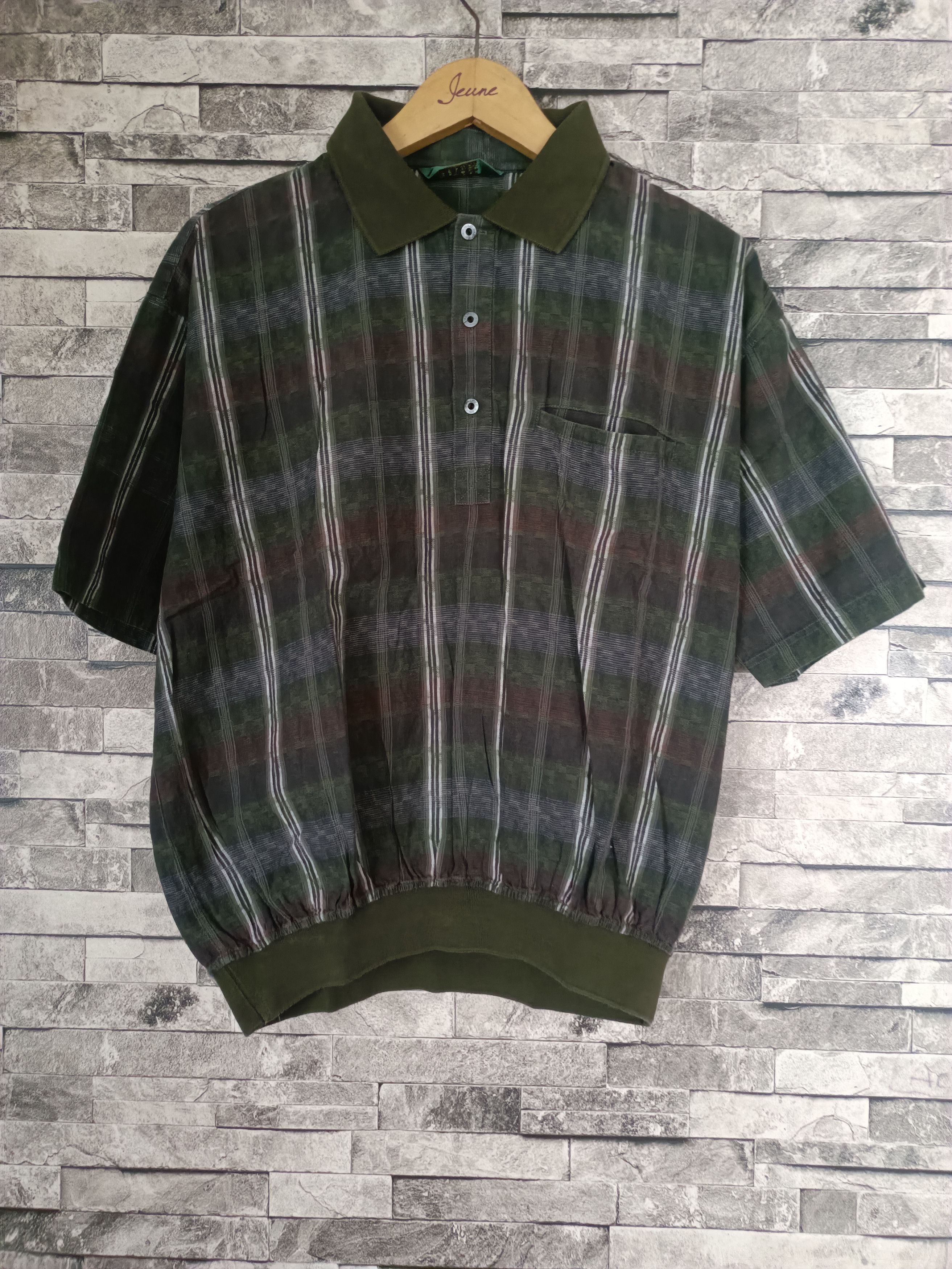 Vintage Vintage Arnold palmer oversized boxy polo shirt Size US L / EU 52-54 / 3 - 1 Thumbnail