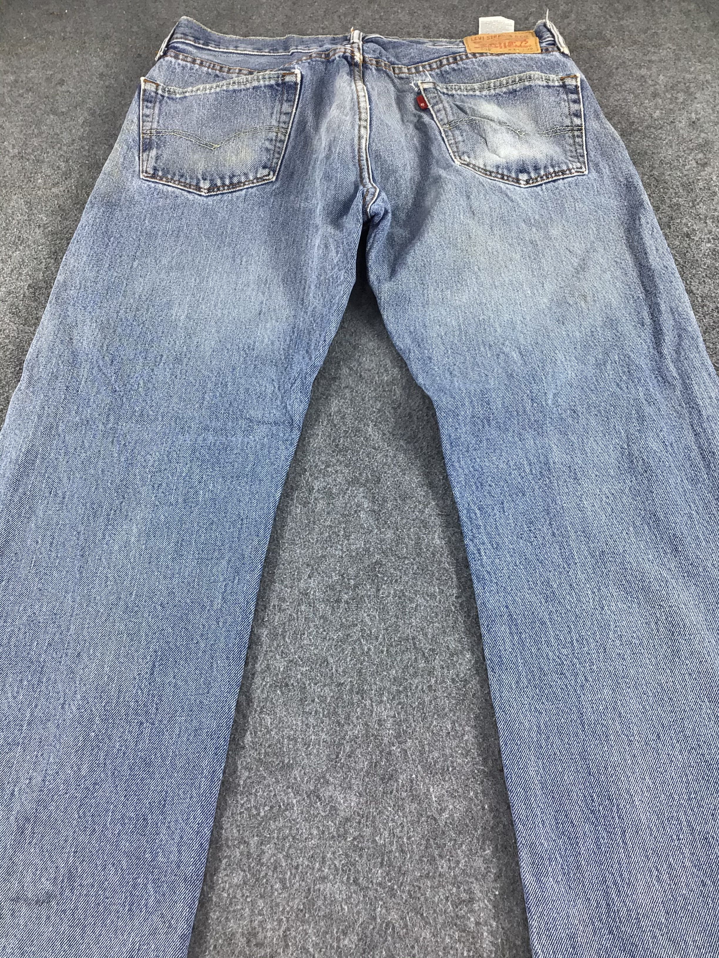 Levi's Vintage Blue Wash Levis 505 Jeans-J484 Size US 35 - 4 Thumbnail