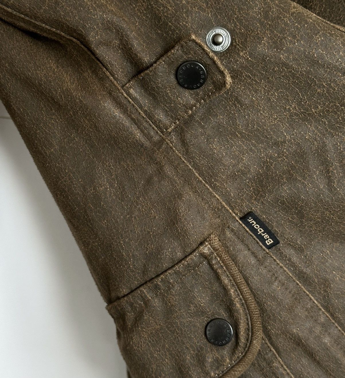 Barbour BARBOUR Weather Worked Utility Waterproof Jacket Size UK 14 Size M / US 6-8 / IT 42-44 - 7 Thumbnail