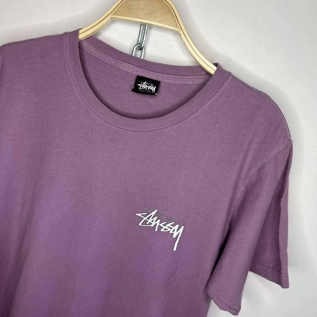 Stussy Vintage Stussy International Tshirt Tee Big Logo Purple Size US M / EU 48-50 / 2 - 5 Thumbnail