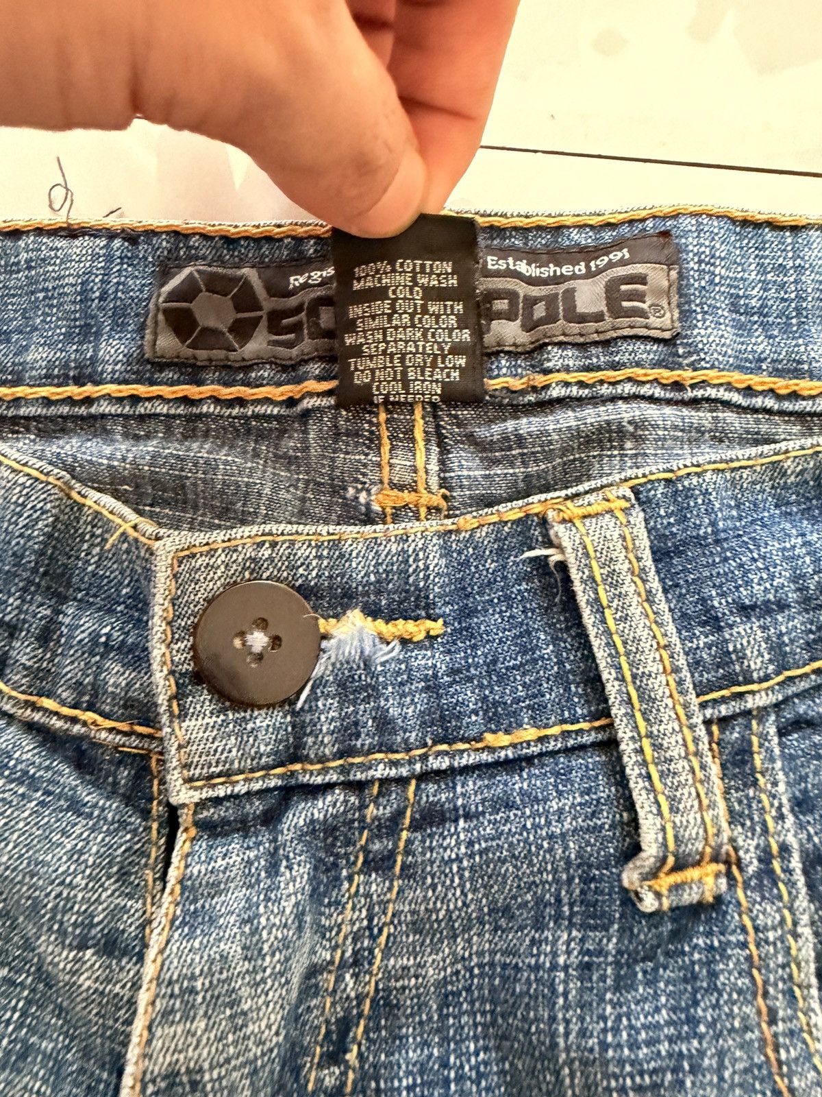 Southpole Vintage Southpole Jorts Size US 34 / EU 50 - 7 Thumbnail