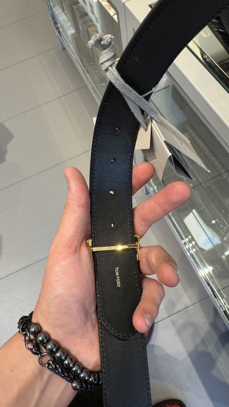 Tom Ford Tom ford clasp belt Size ONE SIZE - 3 Thumbnail