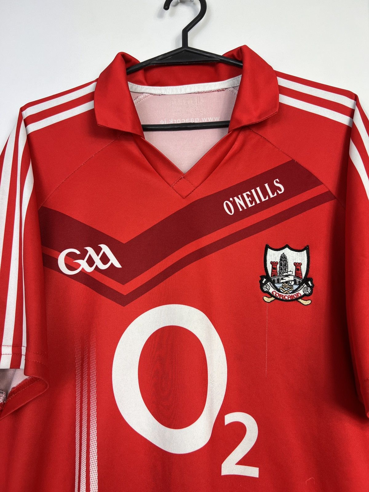 O'Neill Jersey O’neills Cork GAA Corcaigh 2010/2012 Vintage Ireland Size US L / EU 52-54 / 3 - 2 Thumbnail