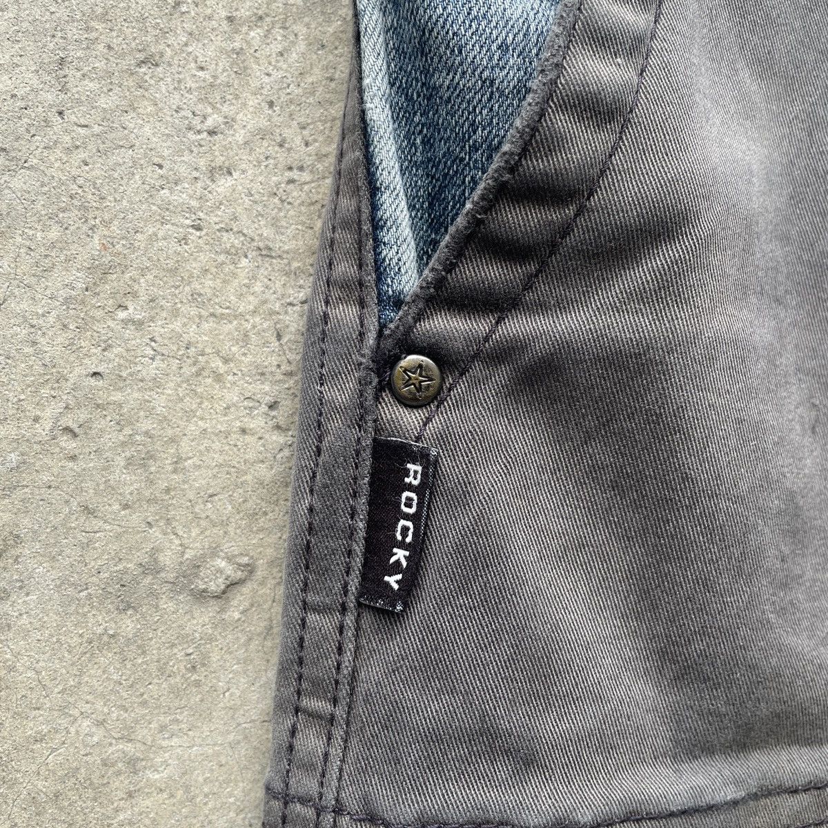 Japanese Brand Vintage Rocky Japan Double Knee Cargo Tactical Pants RARE Size US 34 / EU 50 - 7 Thumbnail