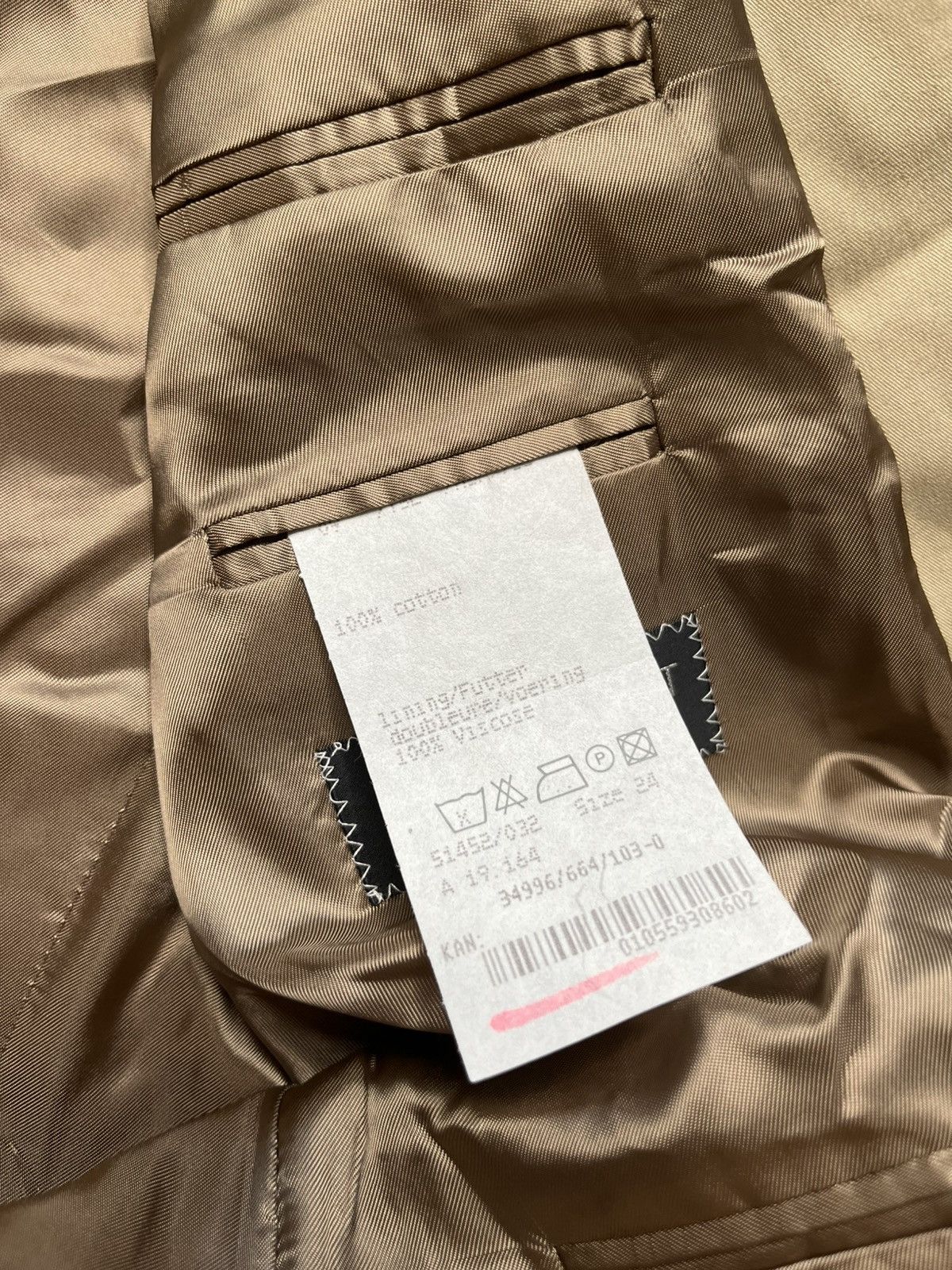 Yves Saint Laurent Designer Basic Beige Yves Saint Laurent Blazer elegant Size 54R - 6 Thumbnail