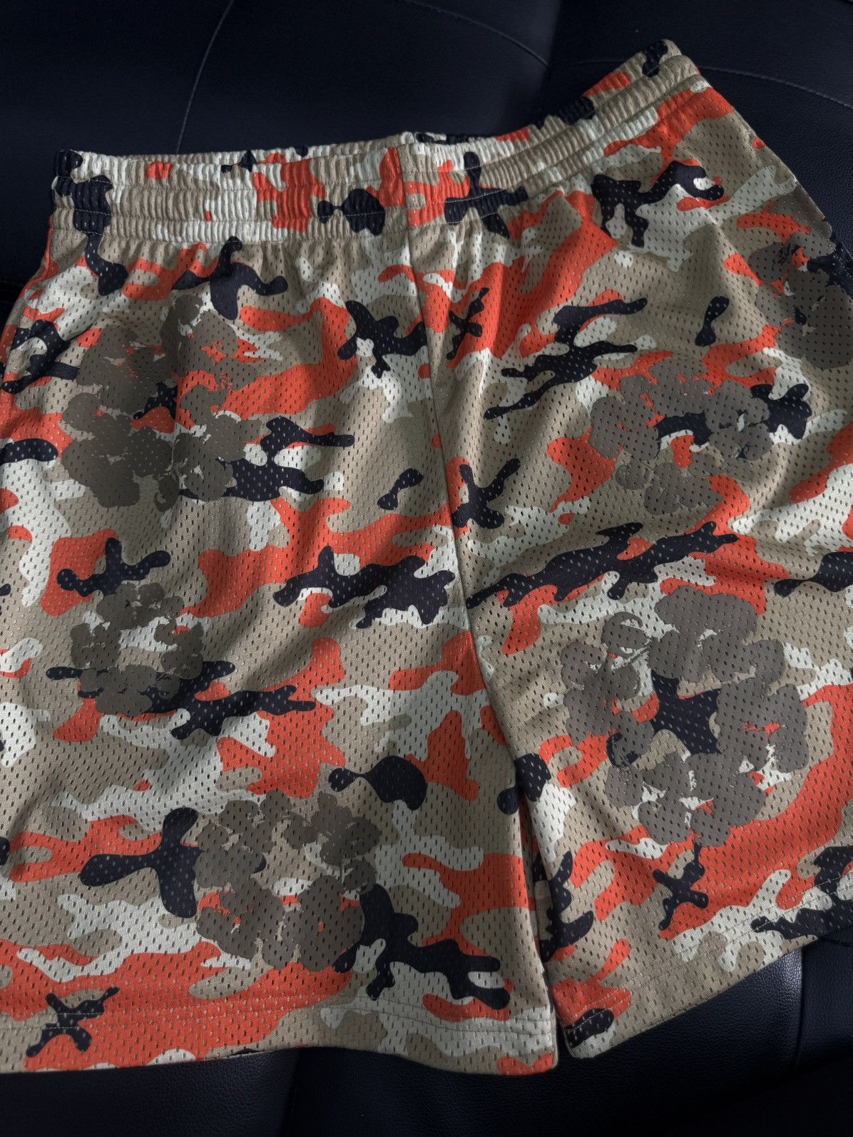 DENIM TEARS Denim Tears Mesh Summer Shorts Tan/Orange Size XL (NEW) Size US 36 / EU 52 - 4 Thumbnail