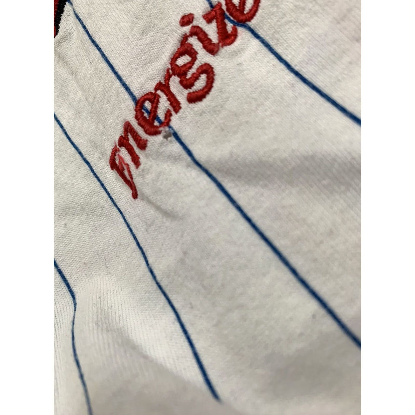 Vintage VINTAGE 90s Energizer Bunny Men's Baseball Jersey White XL Size US XL / EU 56 / 4 - 7 Thumbnail