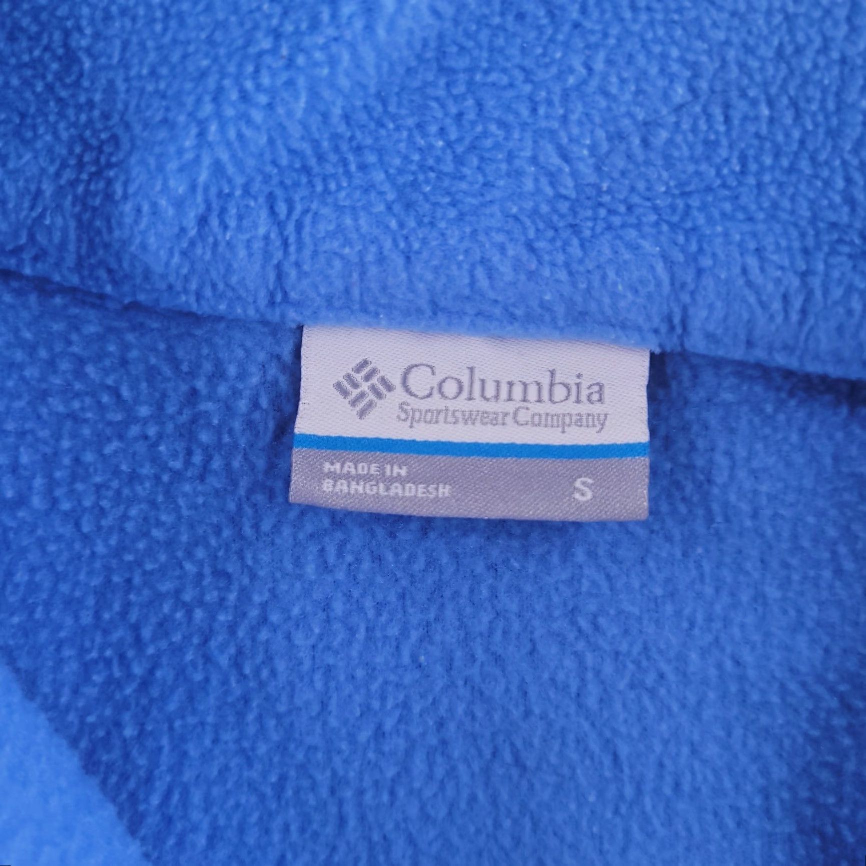 Vintage Columbia Sweater Vest Womens Small Blue Zip Polyester Fleece Shirt Vest Womens Small Blue Zip Polyester Fleece Size S / US 4 / IT 40 - 3 Thumbnail