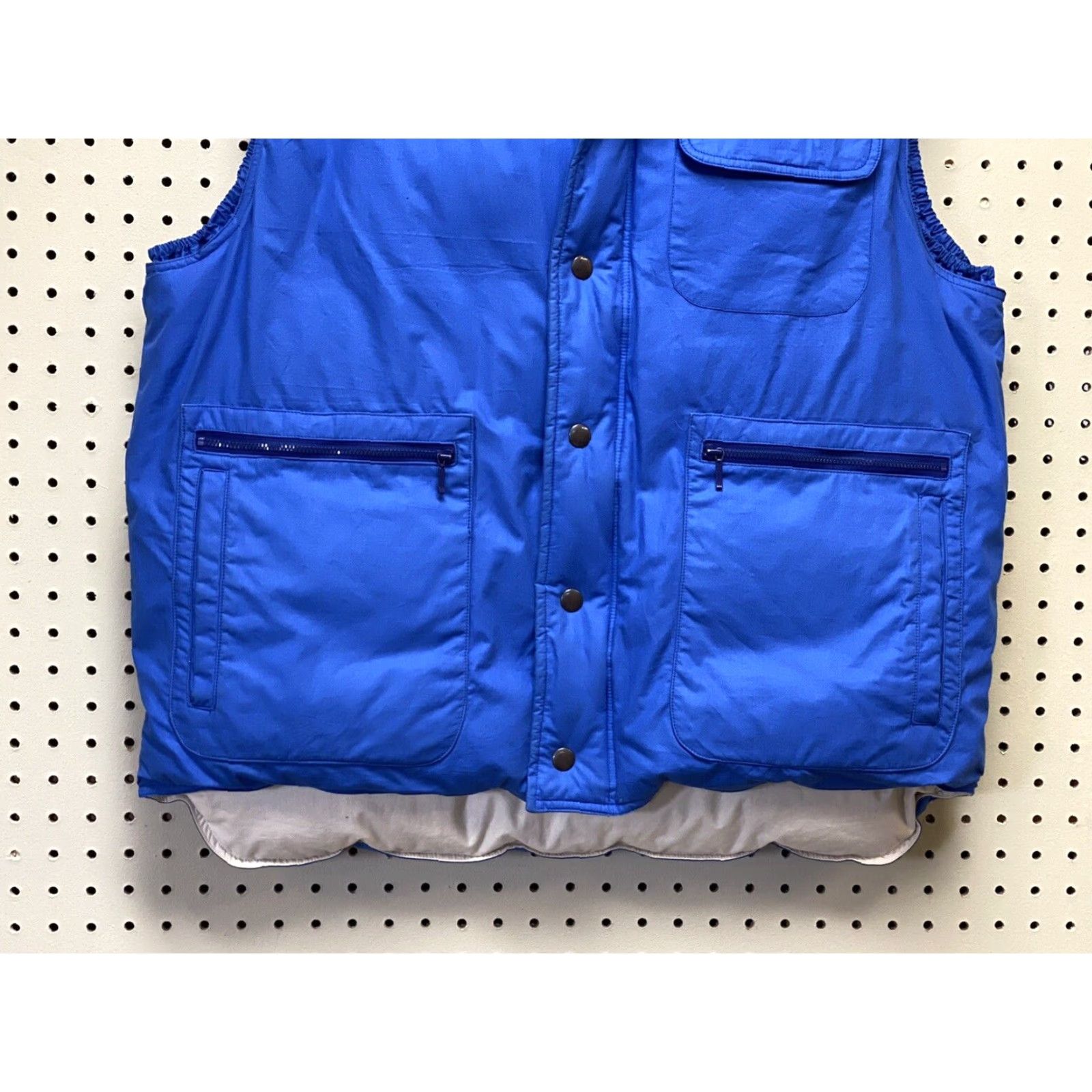 Penfield VINTAGE Penfield Down Puffer Vest Mens L Blue Snap Zip Front - Regular Size - Vest - Men - 80s 90s Outdoor USA Size US L / EU 52-54 / 3 - 2 Thumbnail