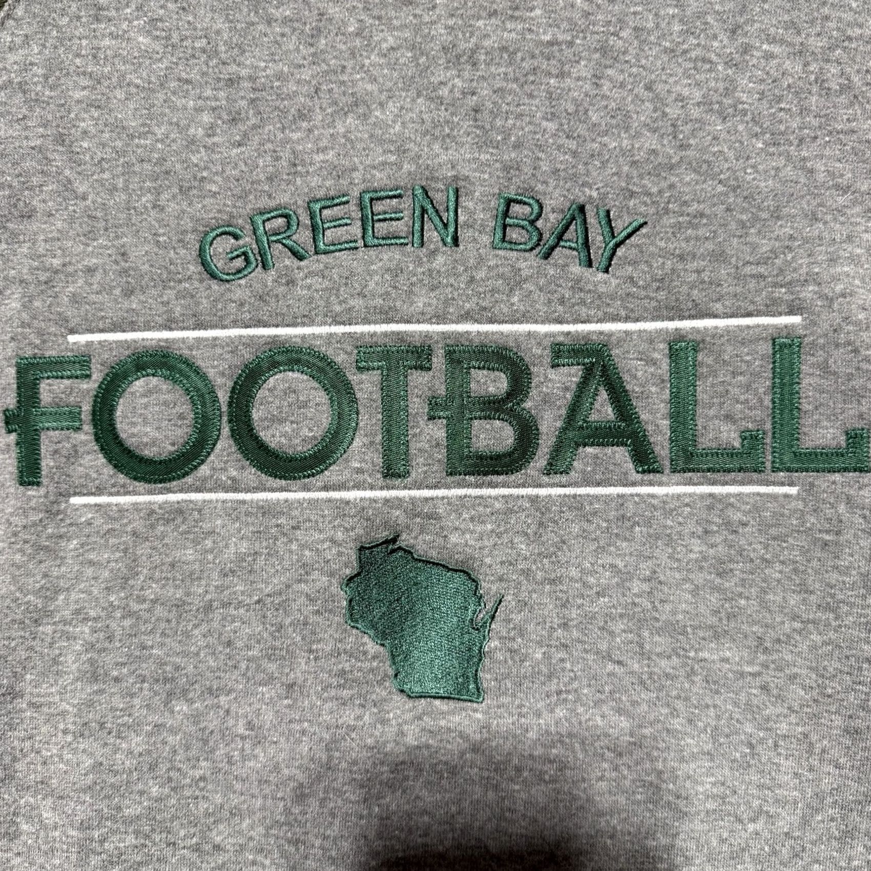 Vintage Independent Trading Co. Green Bay Packers Sweatshirt Men XL Gray Camo Crewneck Pullover Sports Shirt Size US XL / EU 56 / 4 - 3 Thumbnail