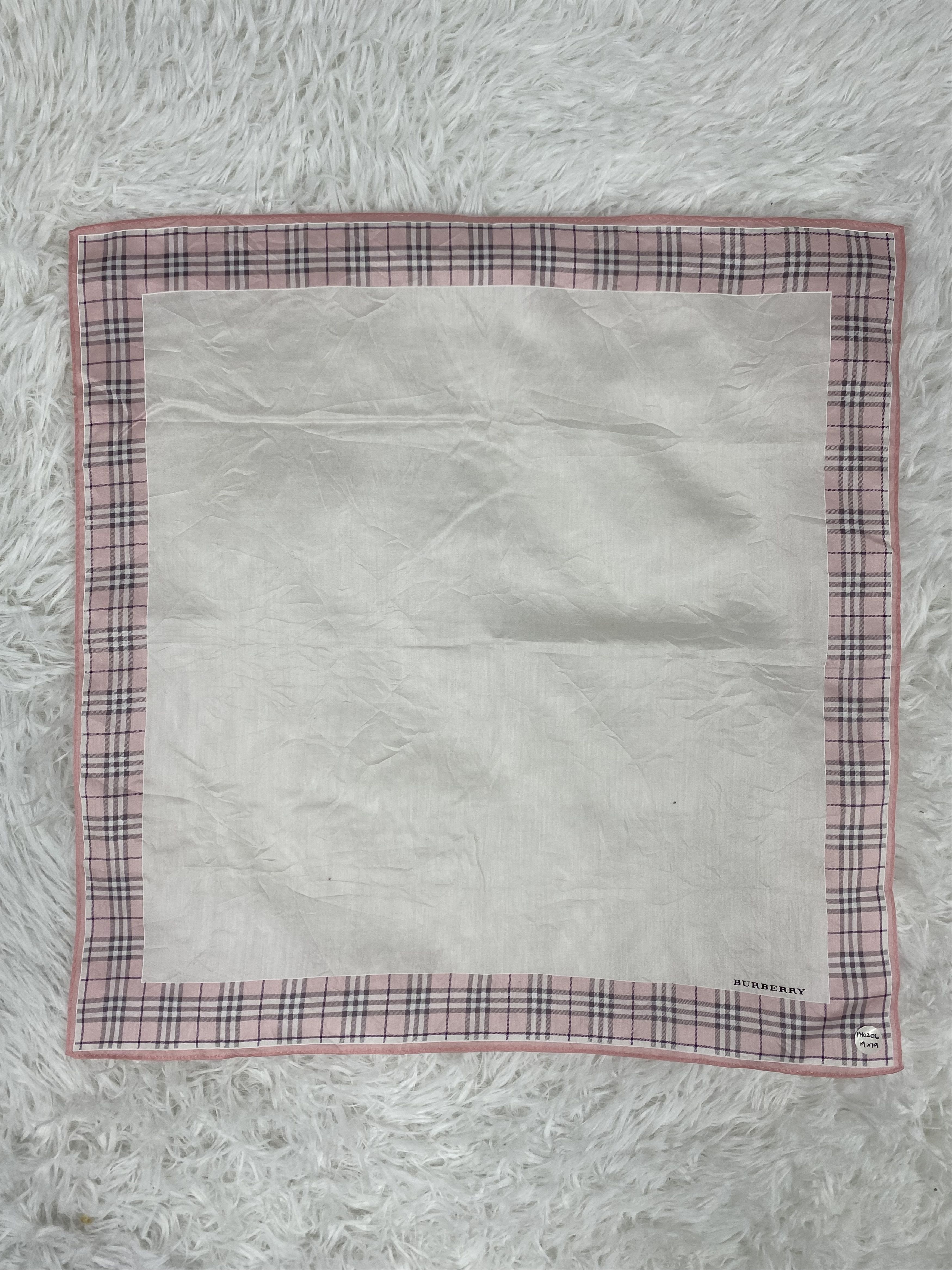 Burberry × Vintage Vintage Burberry Handkerchief Neckerchief PH0206 Size ONE SIZE - 3 Thumbnail