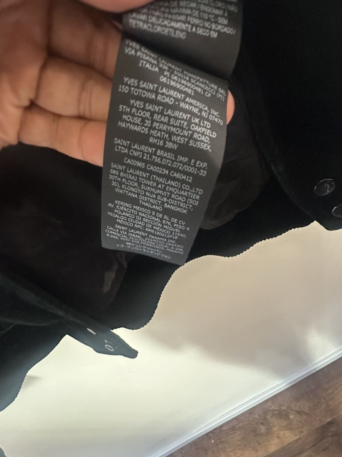 Saint Laurent Paris Rare SL Teddy (Velvet Special Edition) Size US L / EU 52-54 / 3 - 7 Thumbnail